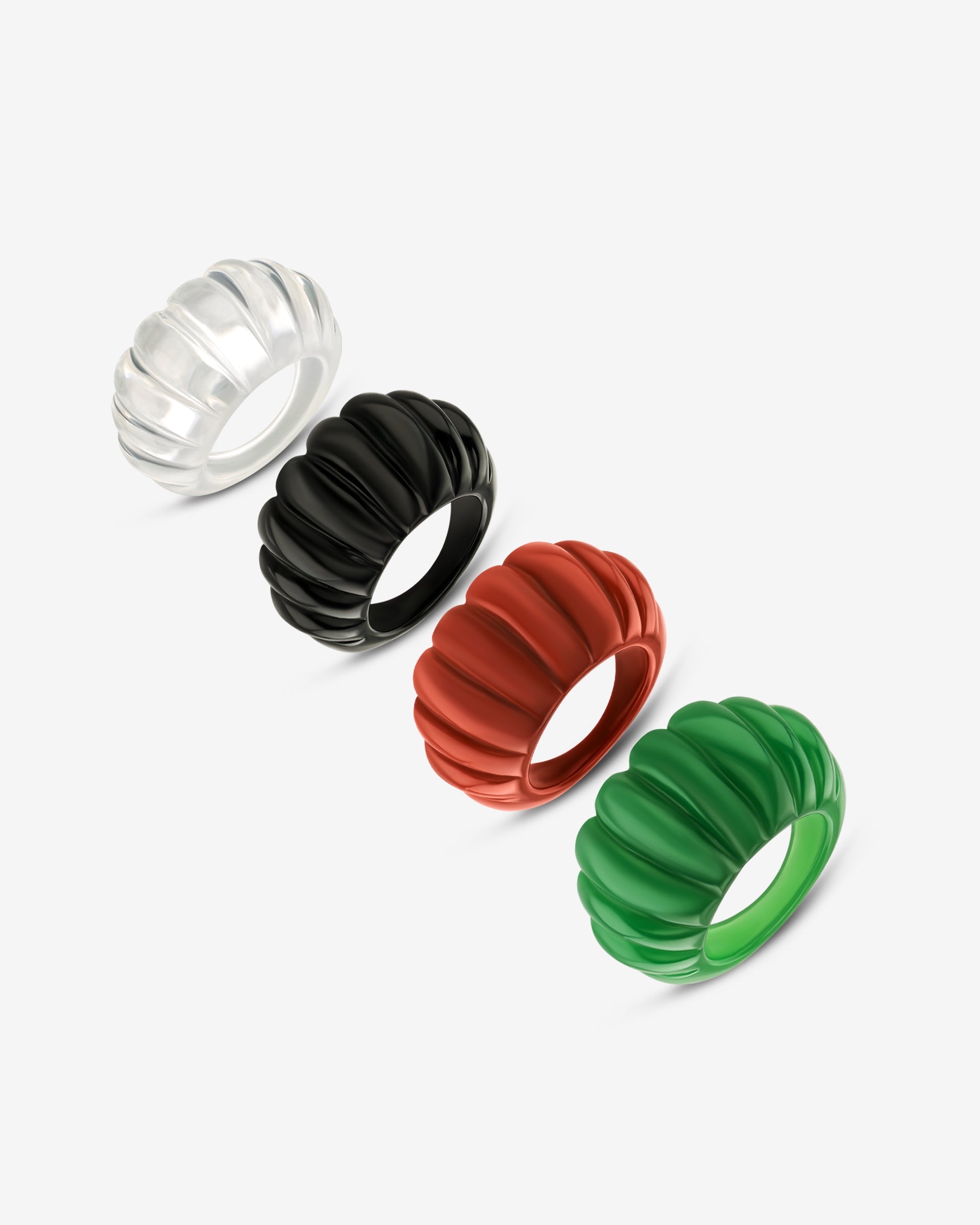 Terracotta Swirl Ring