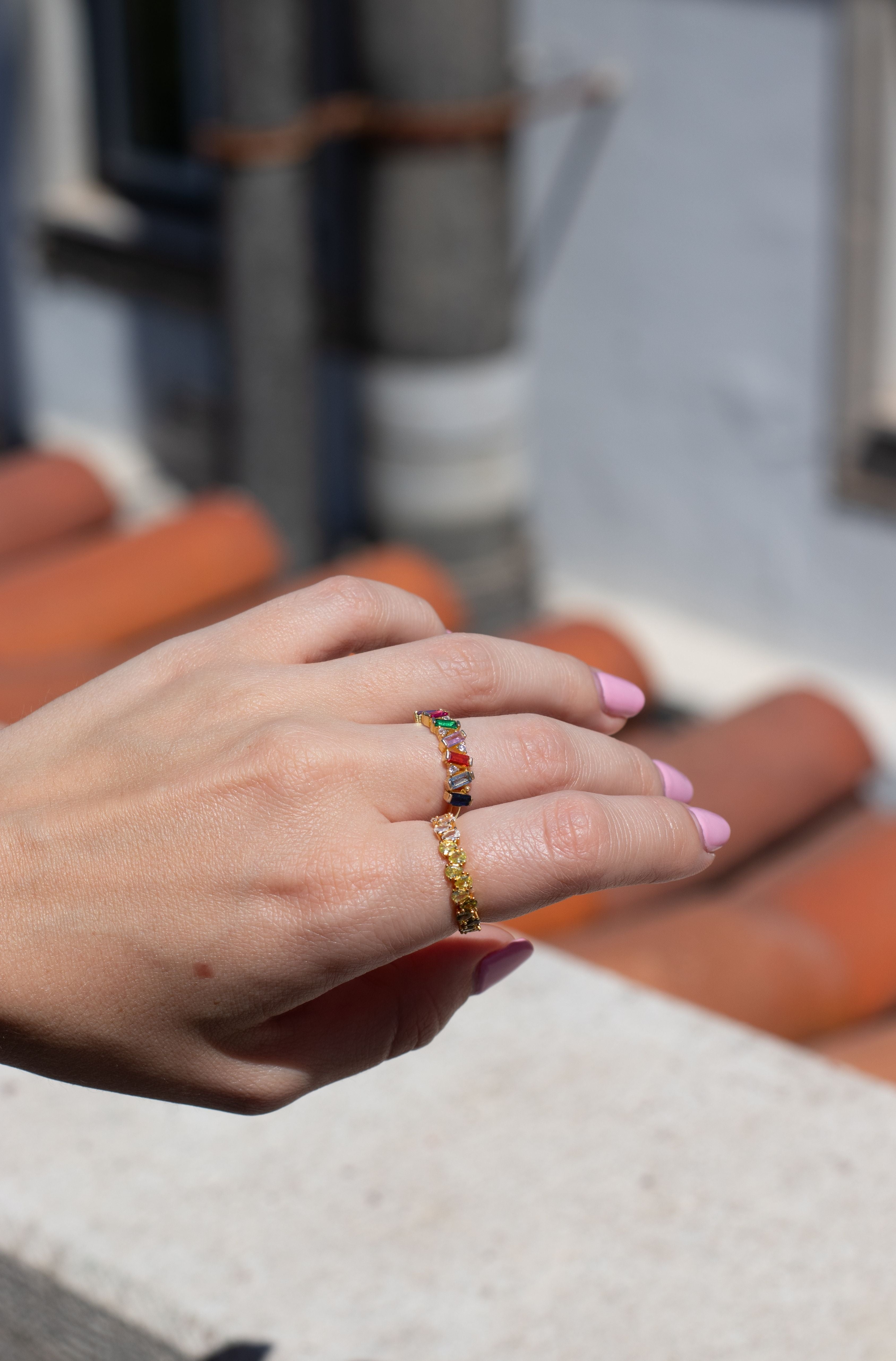 White Corti Ring