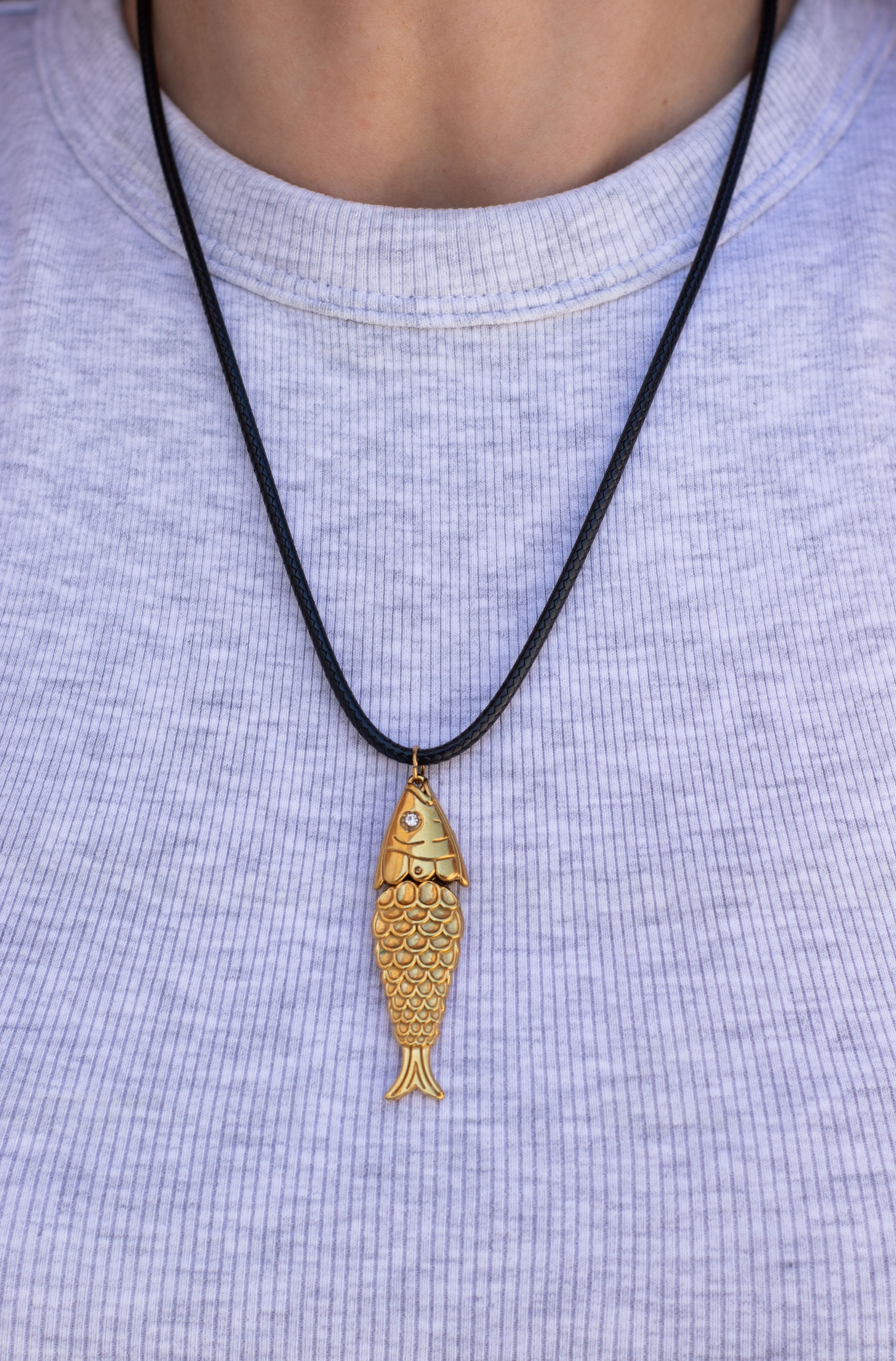 Sardine Rope Necklace