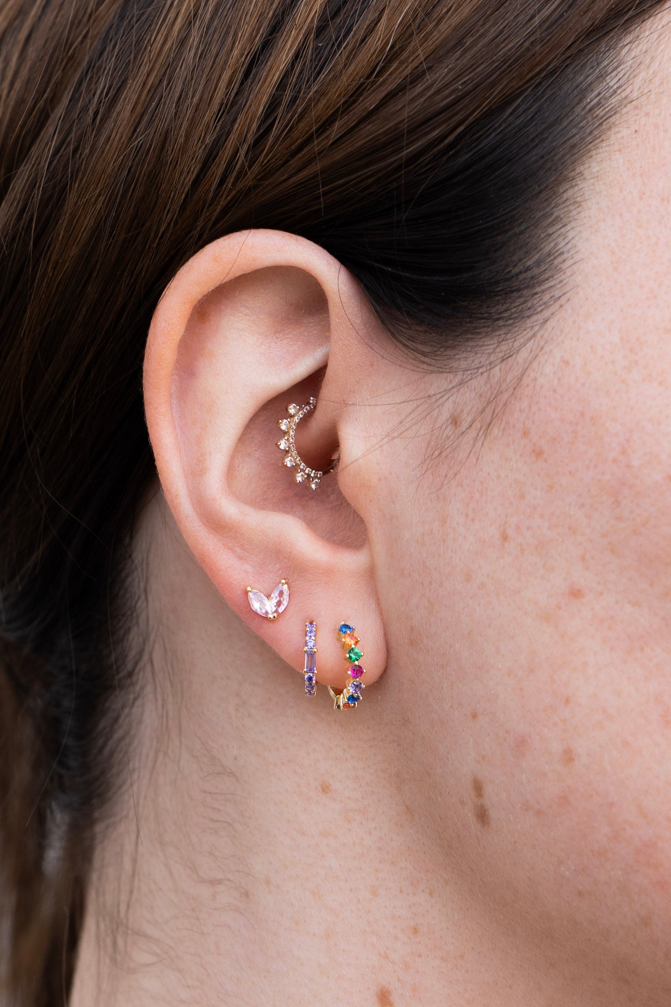 Multicolor Riviera Hoop