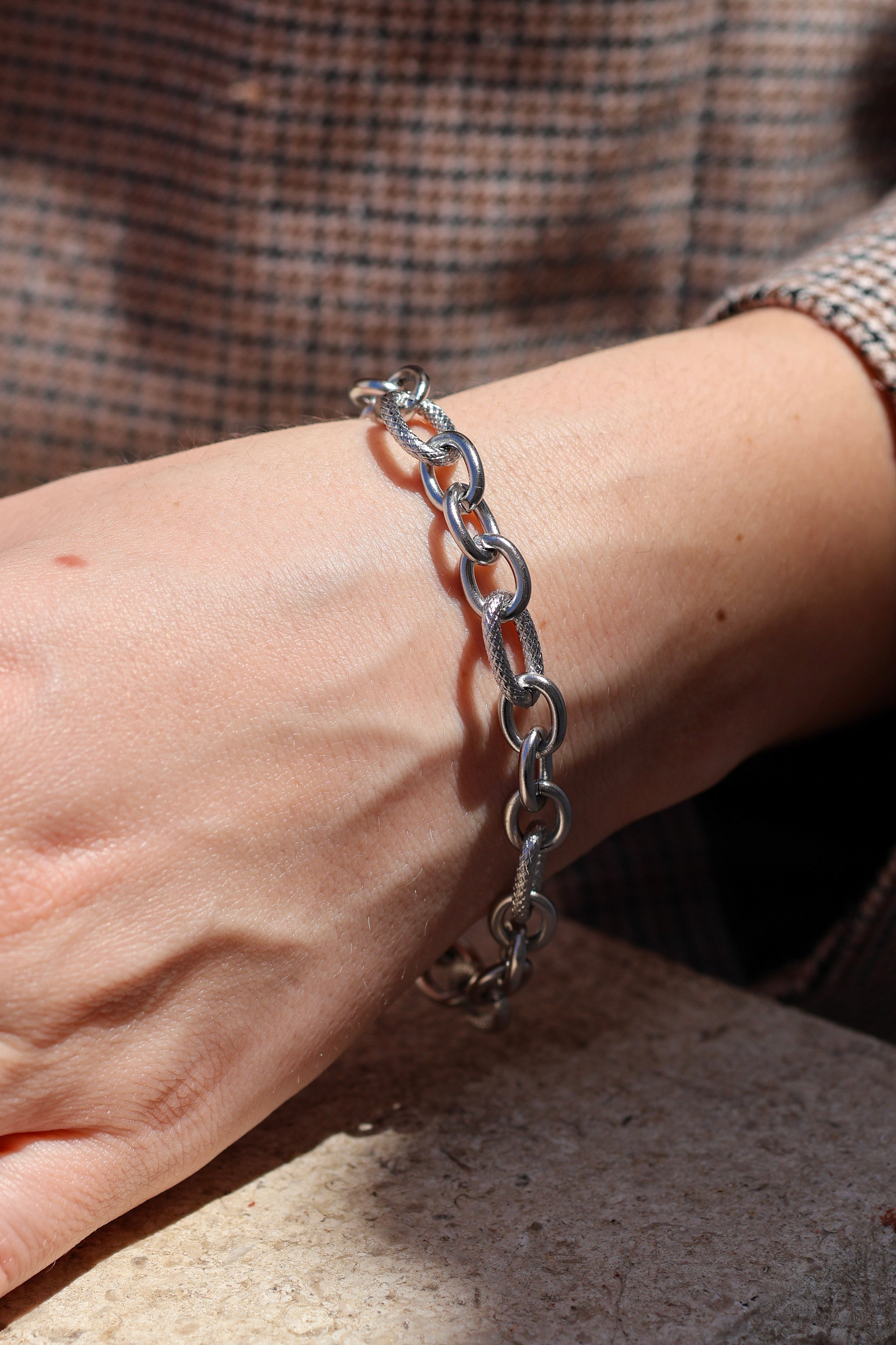 Silver Dune Bracelet