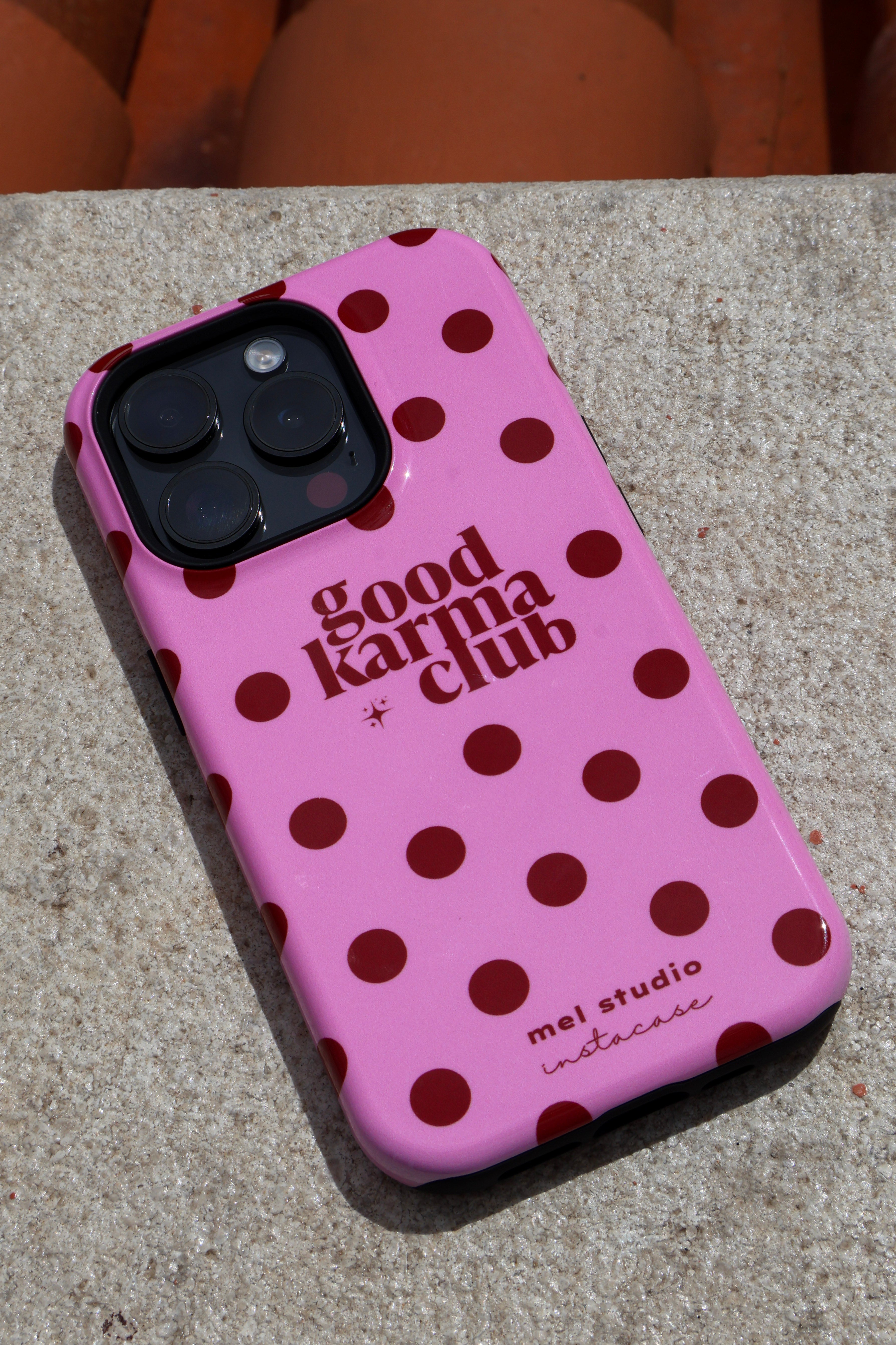 Polka Dot Good Karma Case