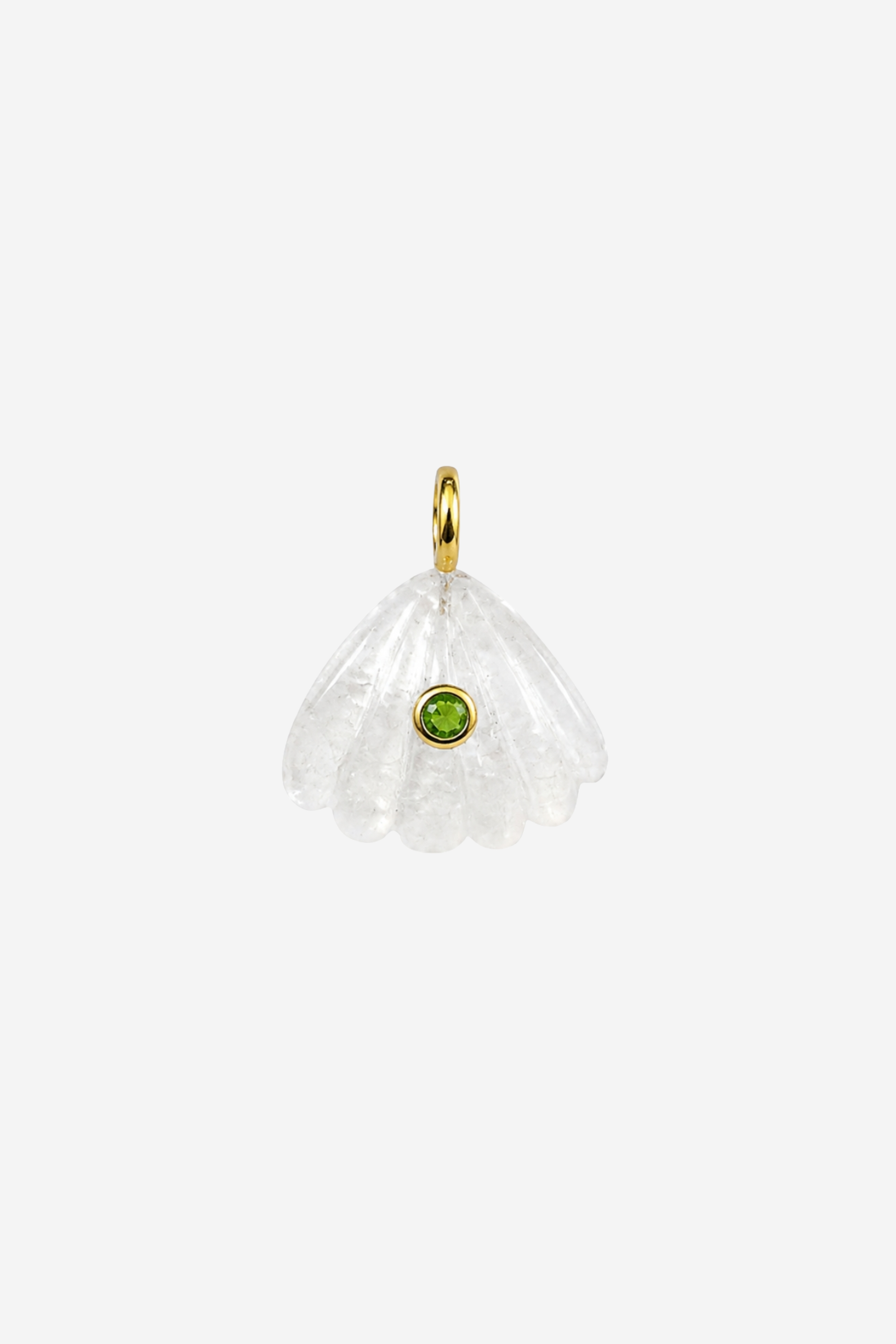Coastal Pendant - Natural White Quartz