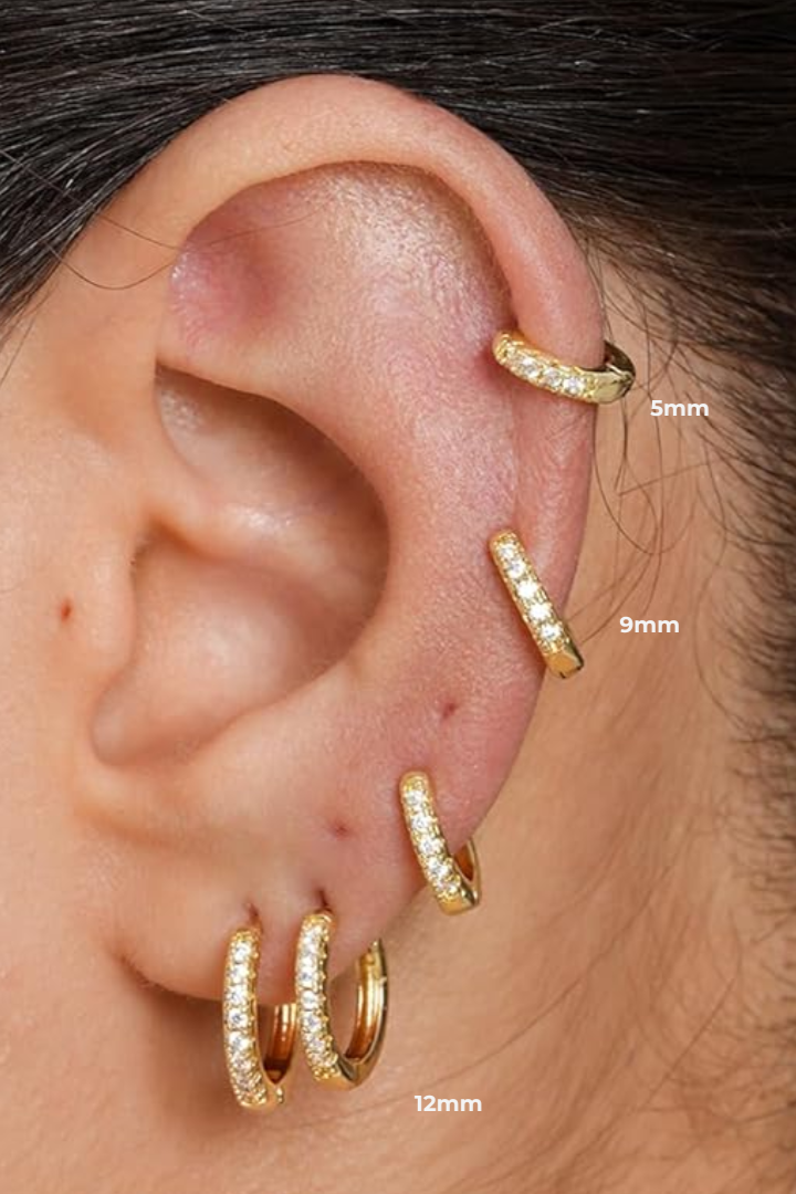 White Extra Mini Pulau Hoop