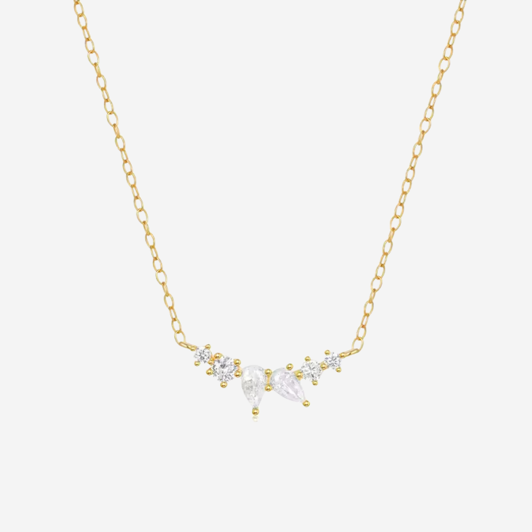 White Veronica Necklace