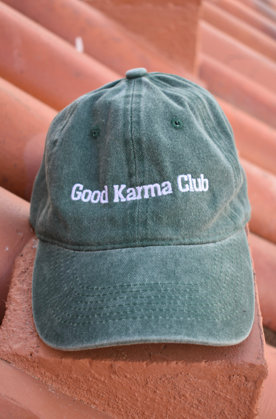 Green Good Karma Club Cap