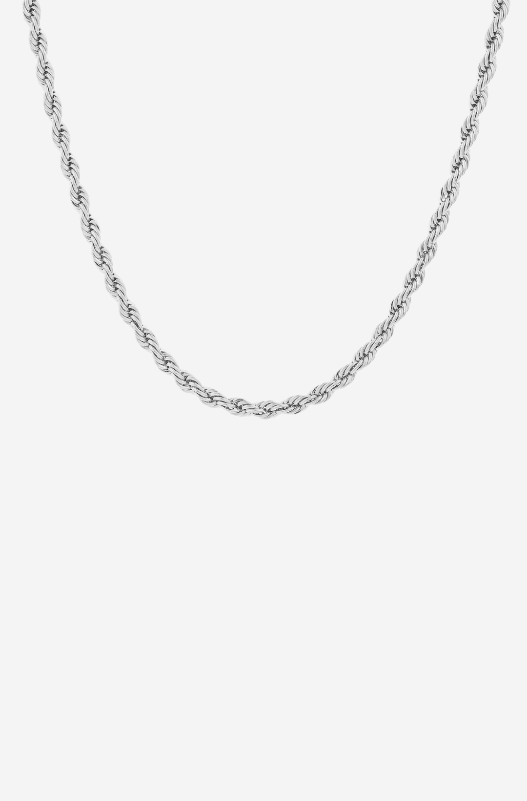 Silver Double Mist Necklace