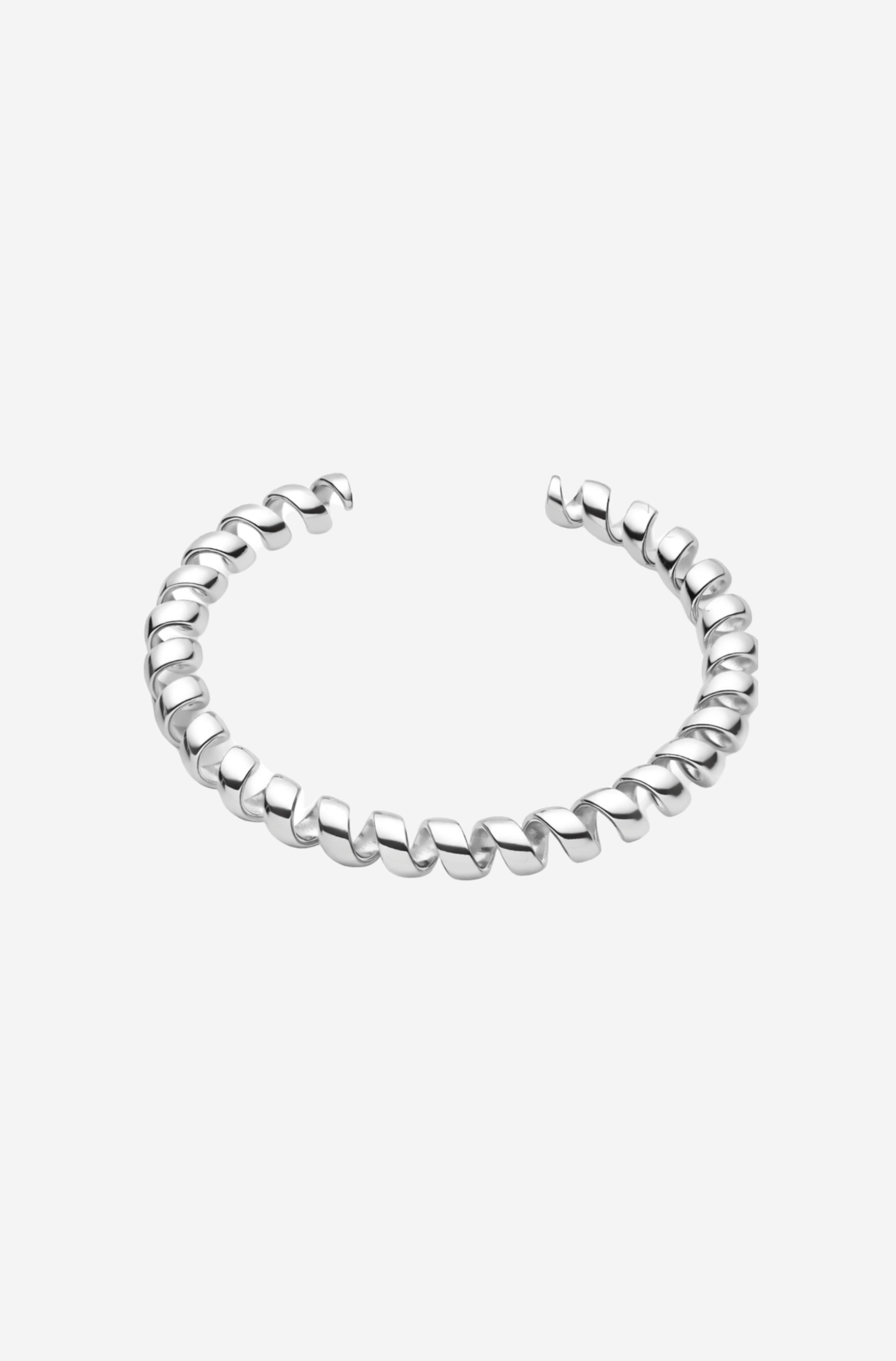 Silver Wave Bracelet