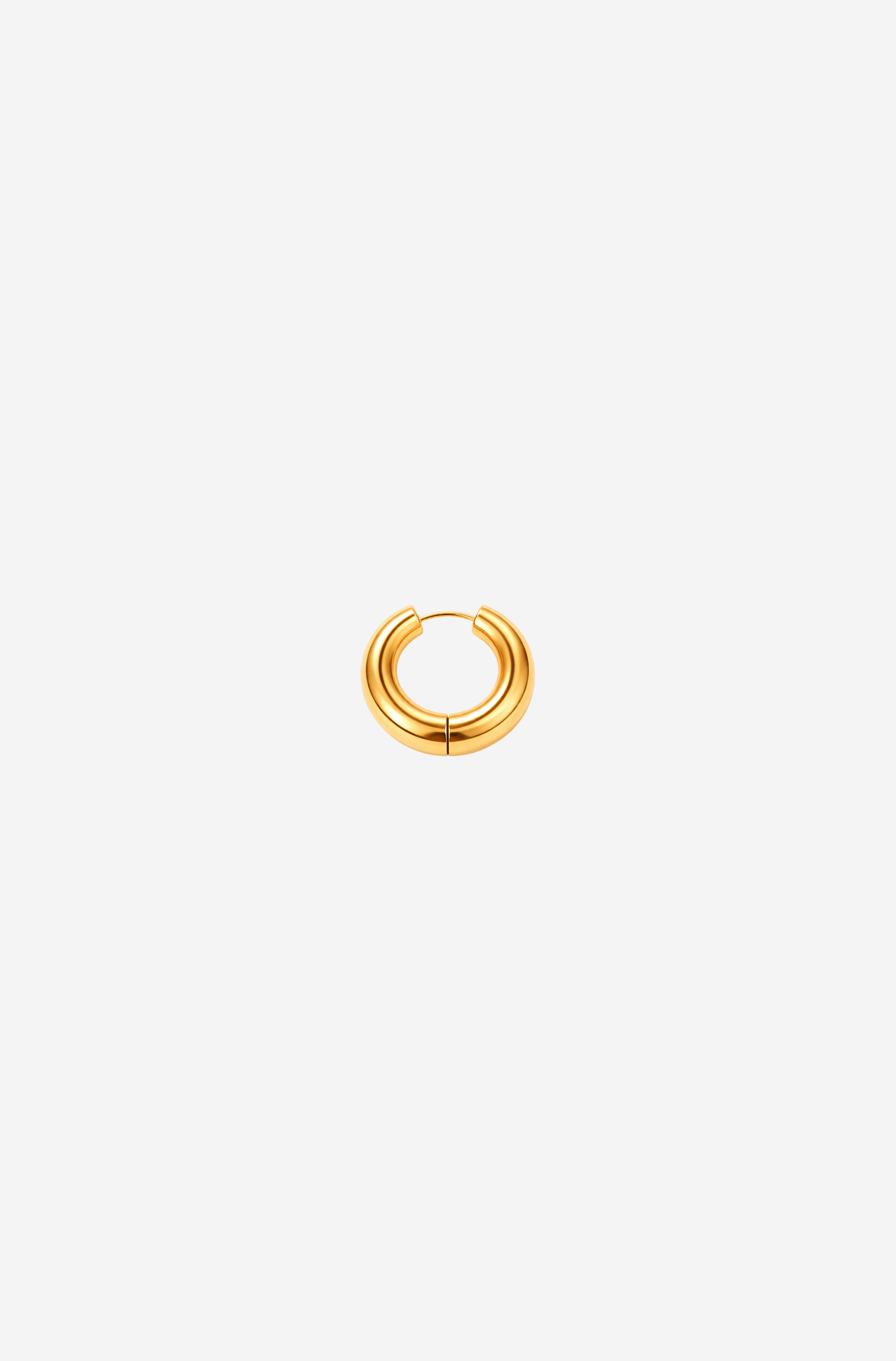 Chunky Gold Hoop