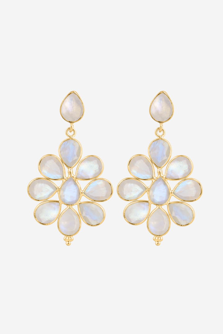 Laguna Moon Earrings - Pair