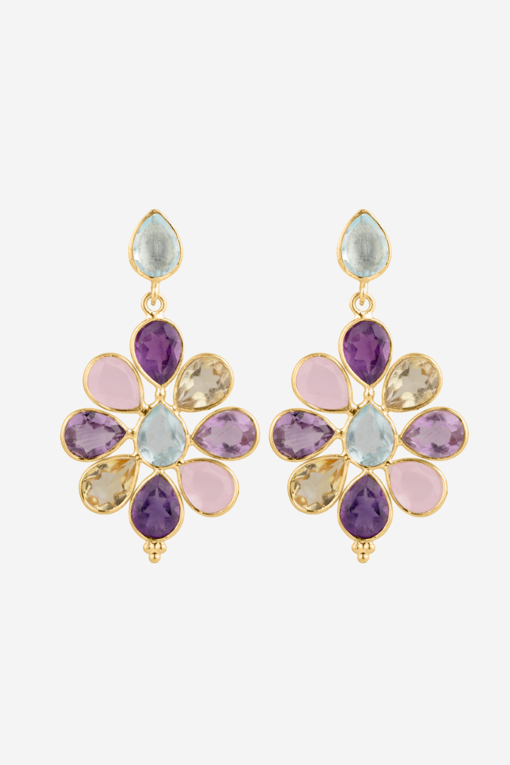 Laguna Colorful Earrings - Pair