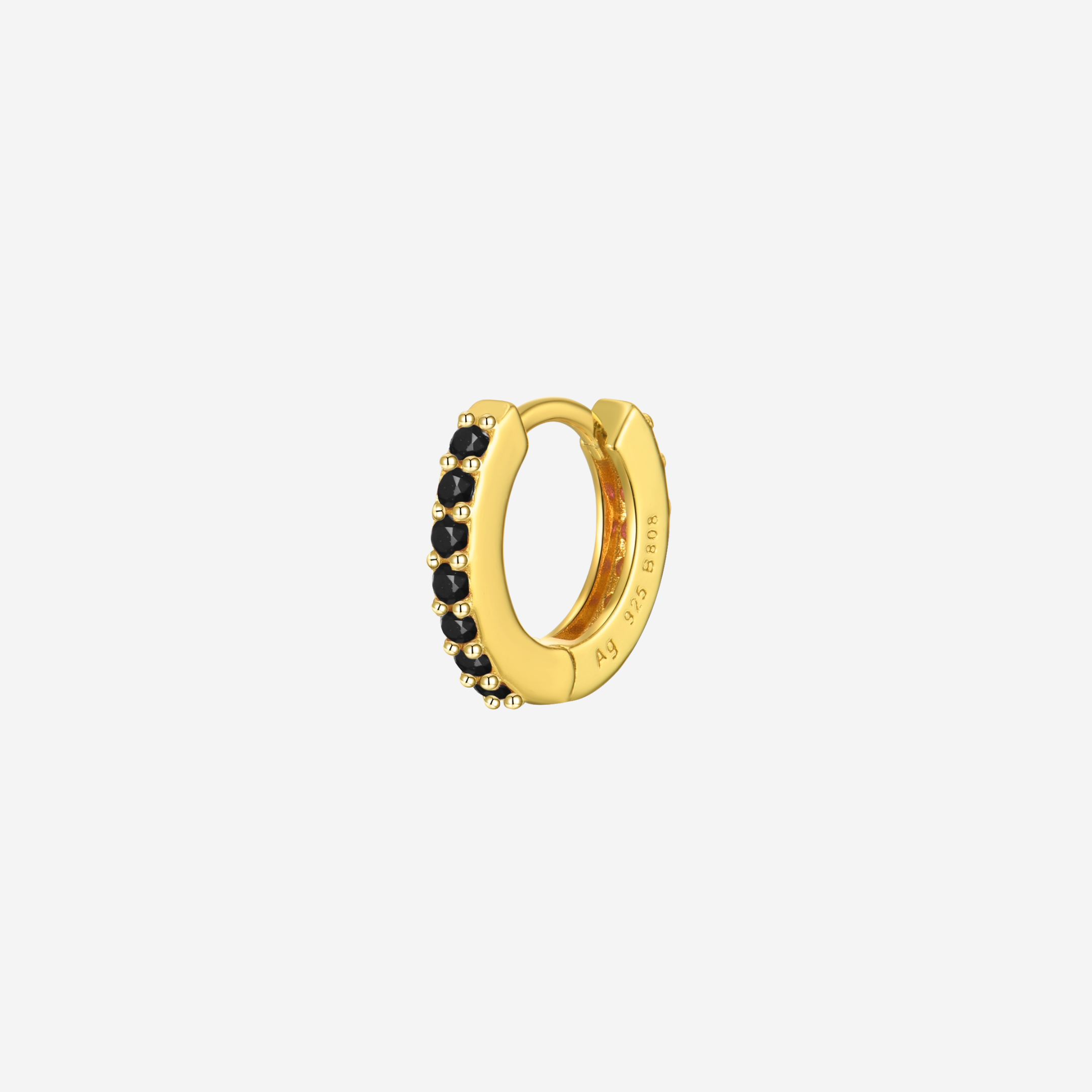 Black Mini Pulau Hoop - Unit