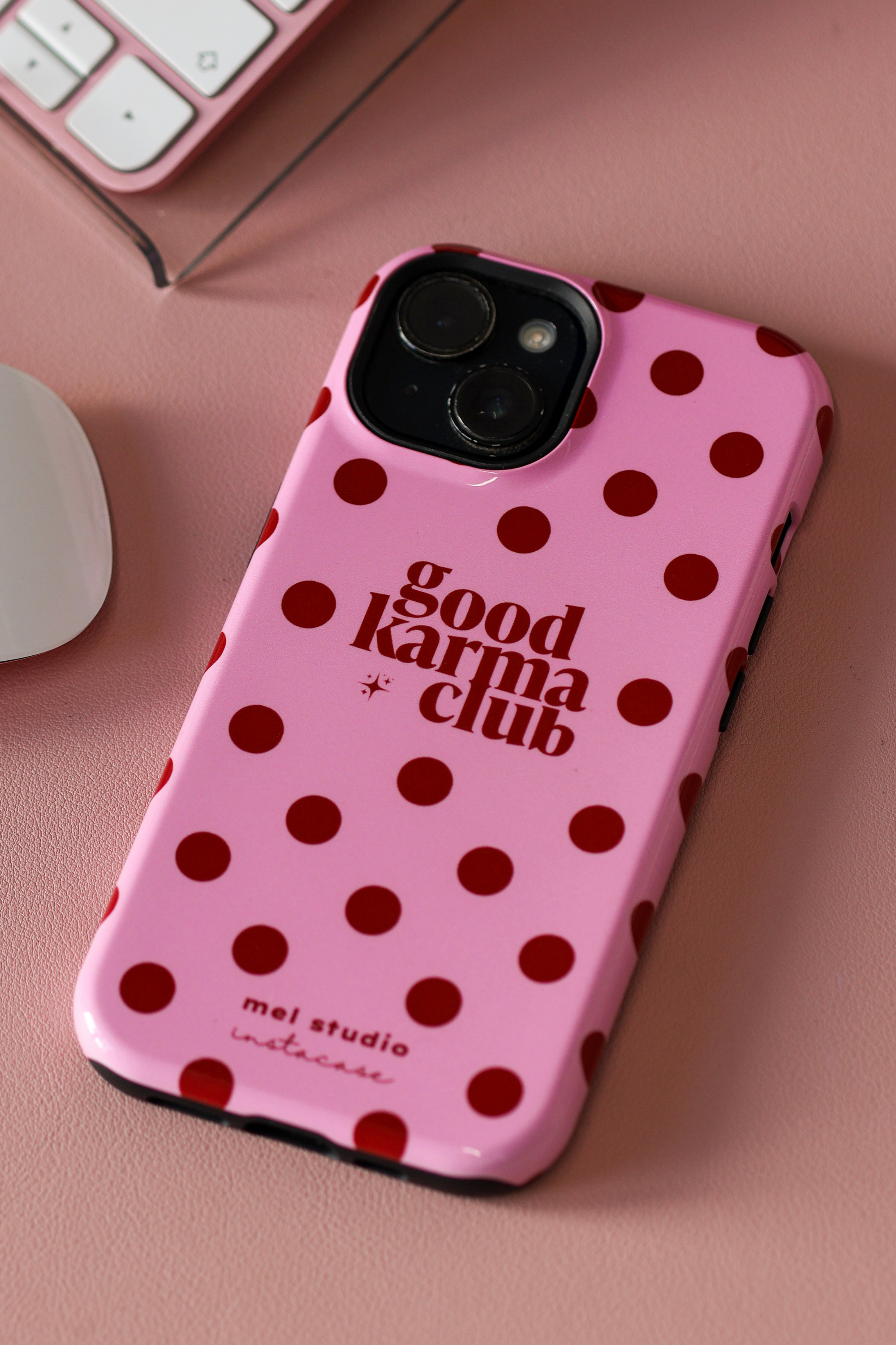 Capa Polka Dot Good Karma