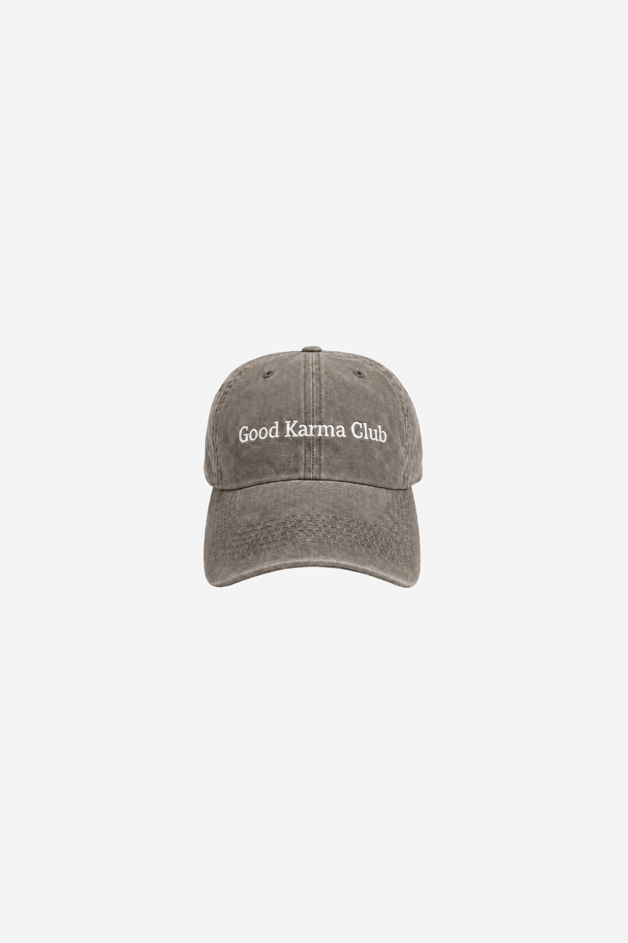 Brown Good Karma Club Cap