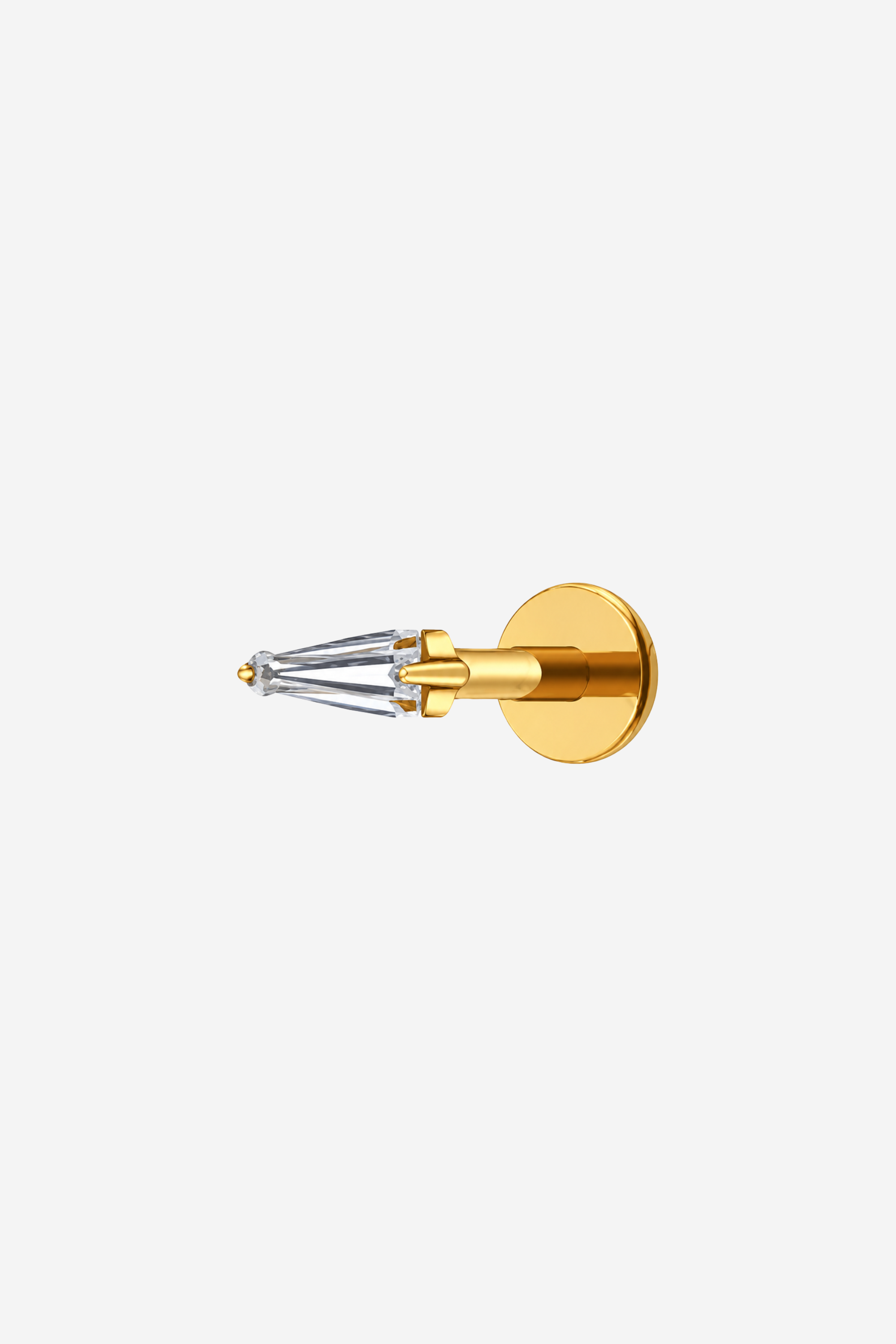 Piercing White Arrow em Titânio