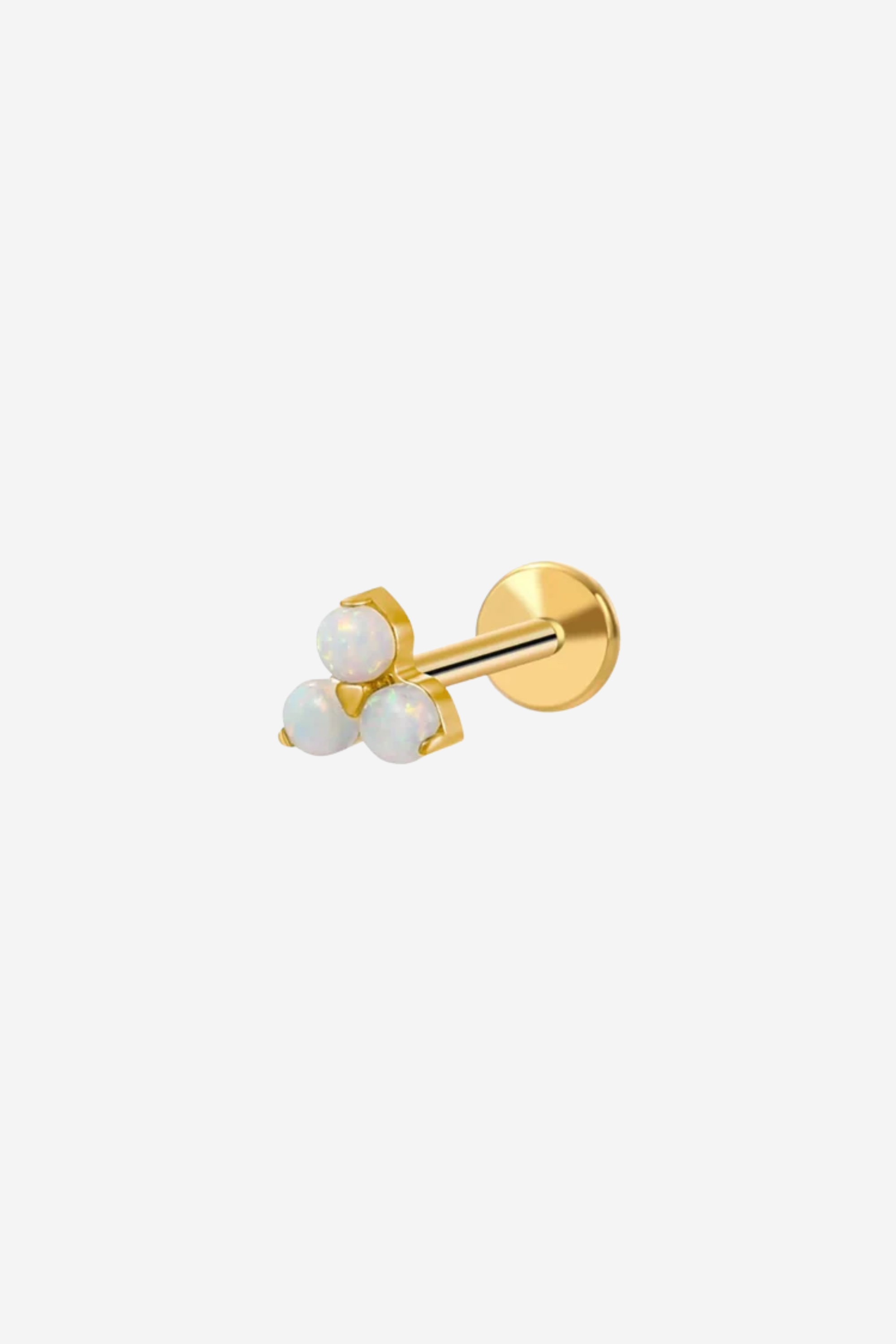 Piercing Tri Lotus em Titânio