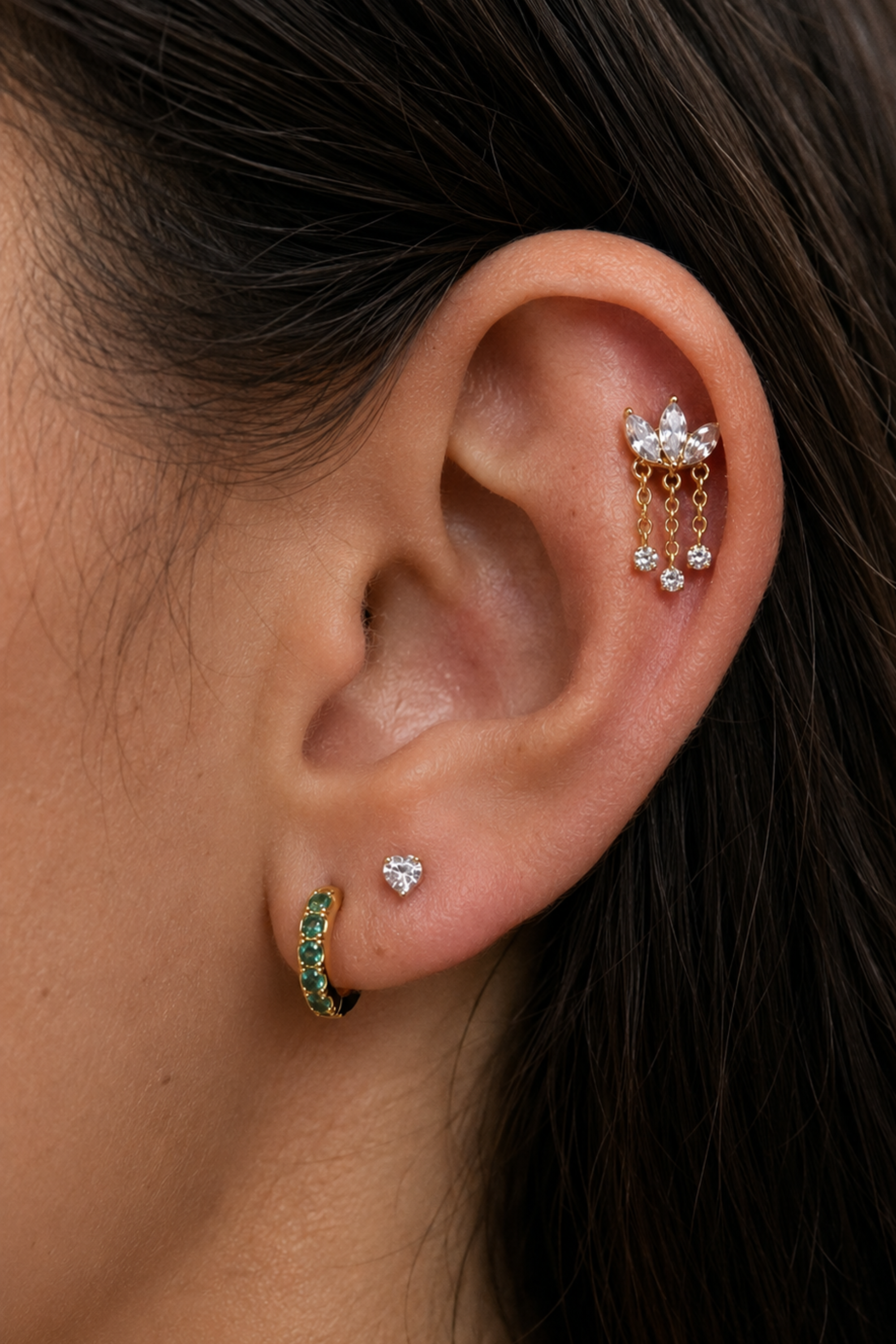 Piercing Ivy Lotus em Titânio