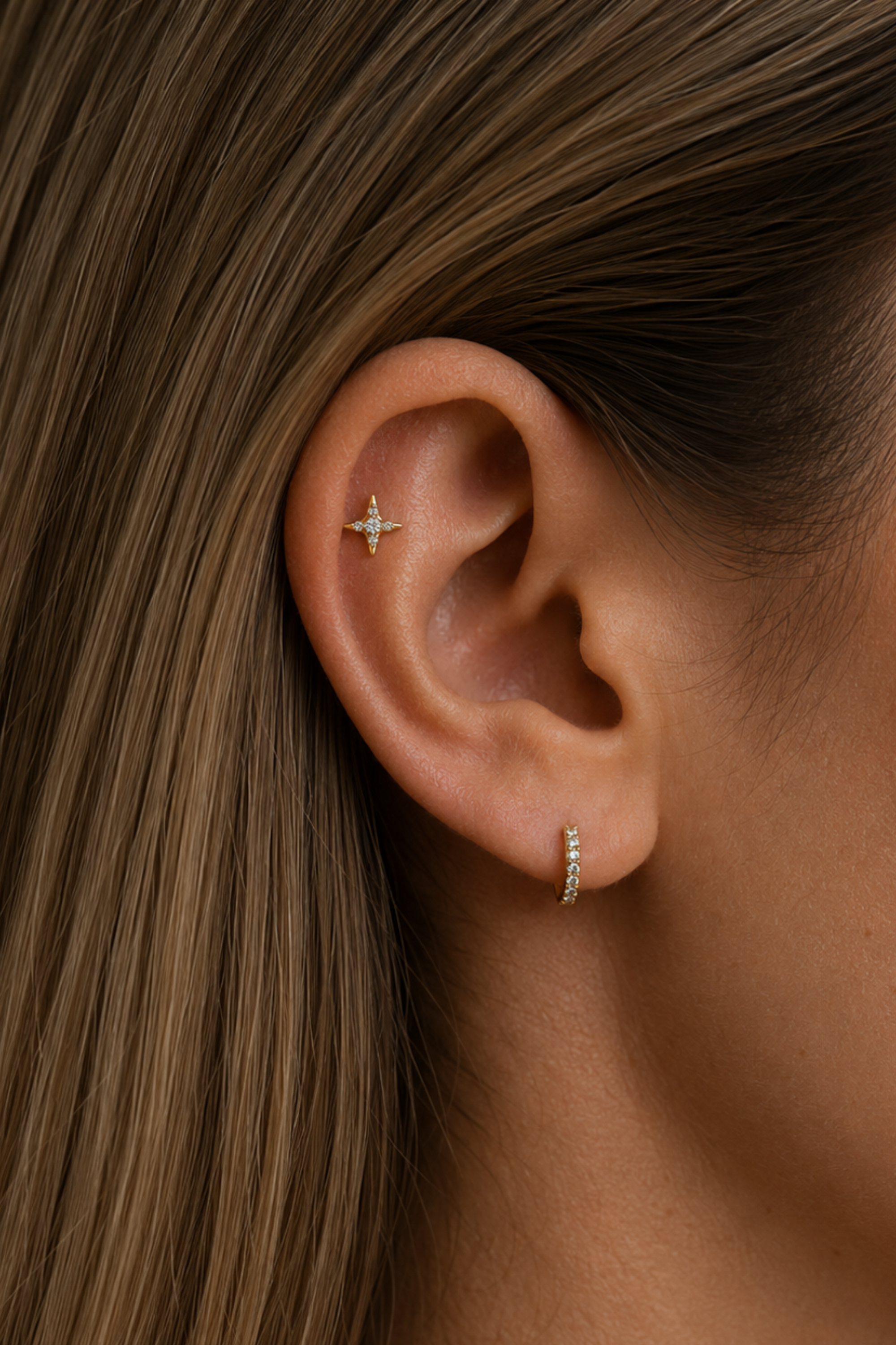 Piercing Four em Titânio