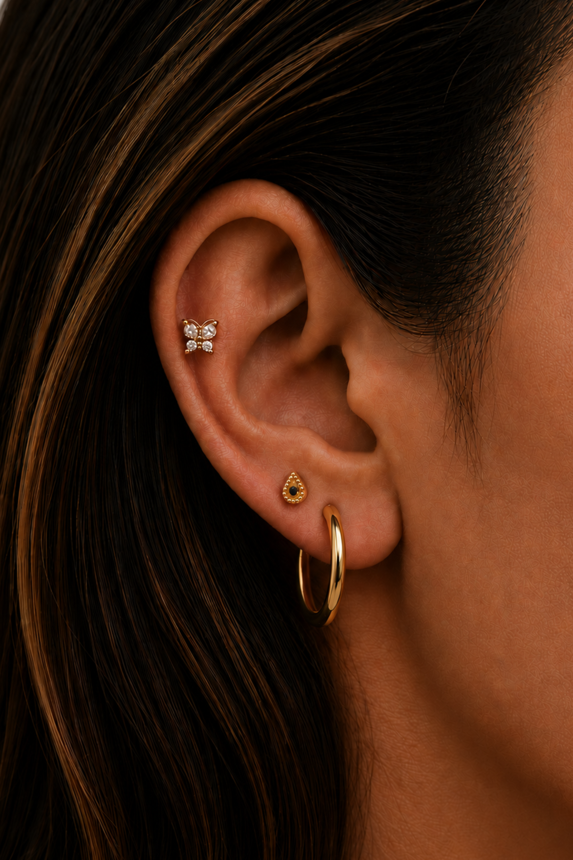 Black Drop Piercing