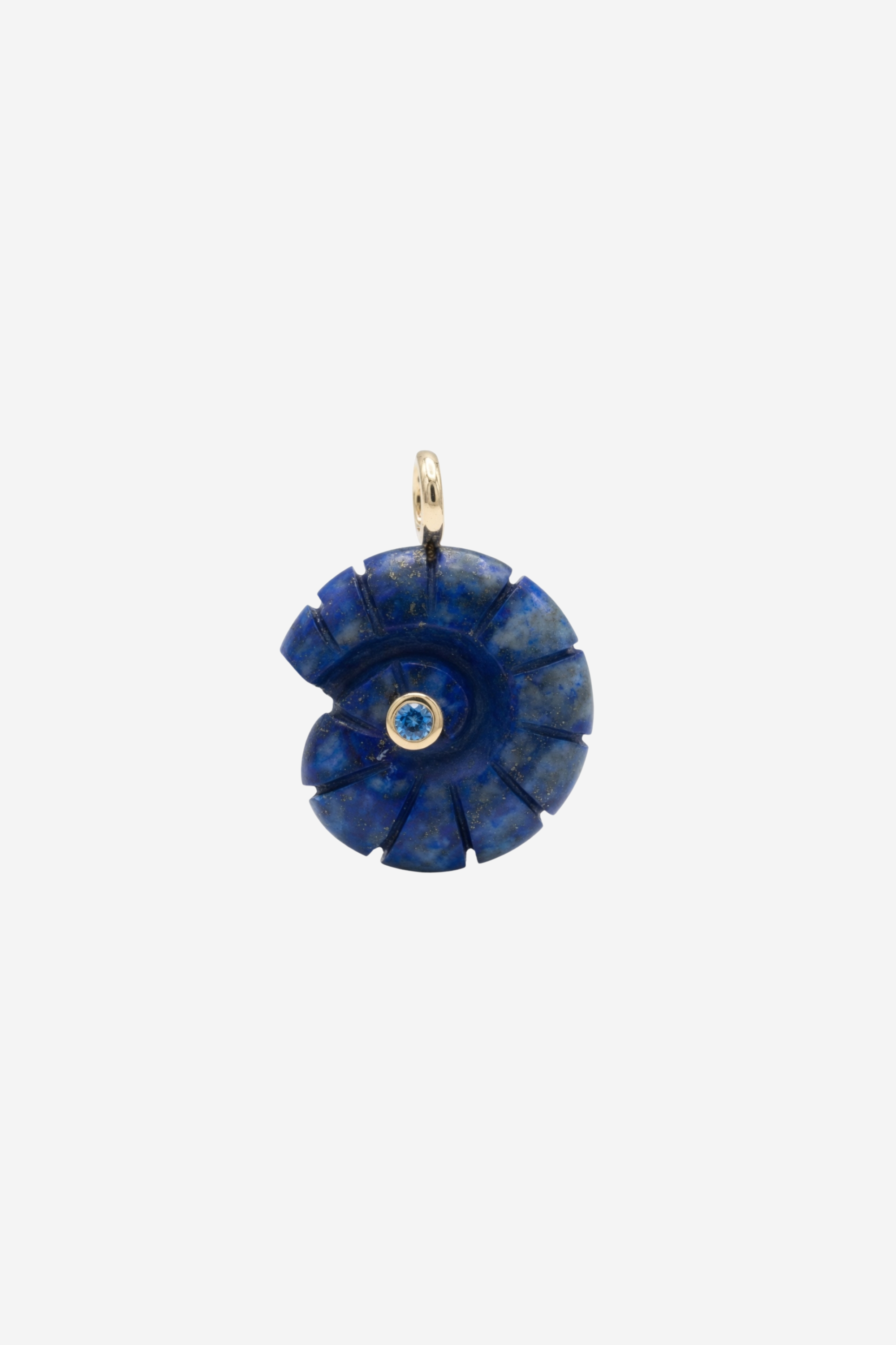 Shore Pendant - Natural Lapis Lazuli