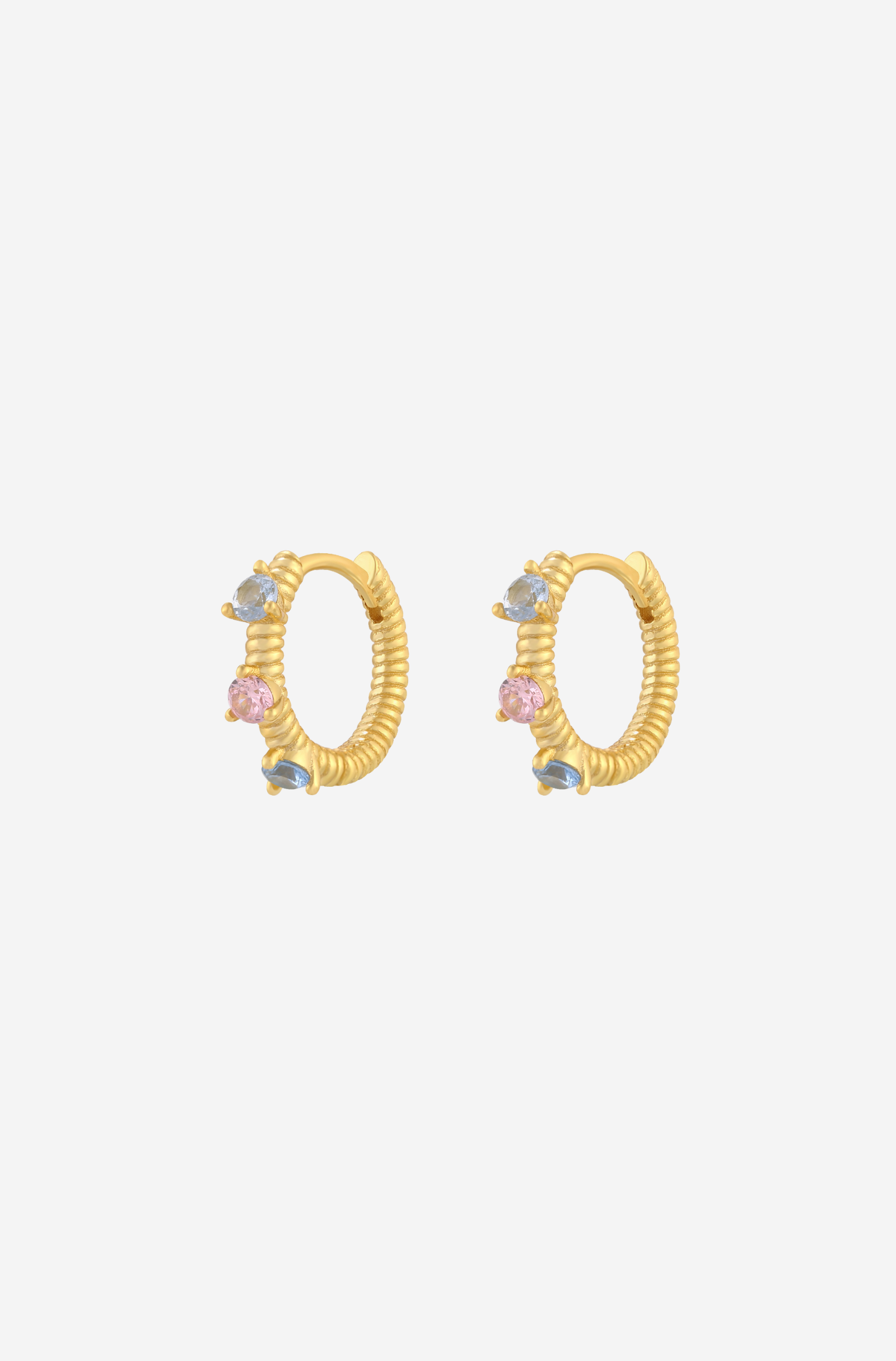 Lia Multicolor Hoops - par