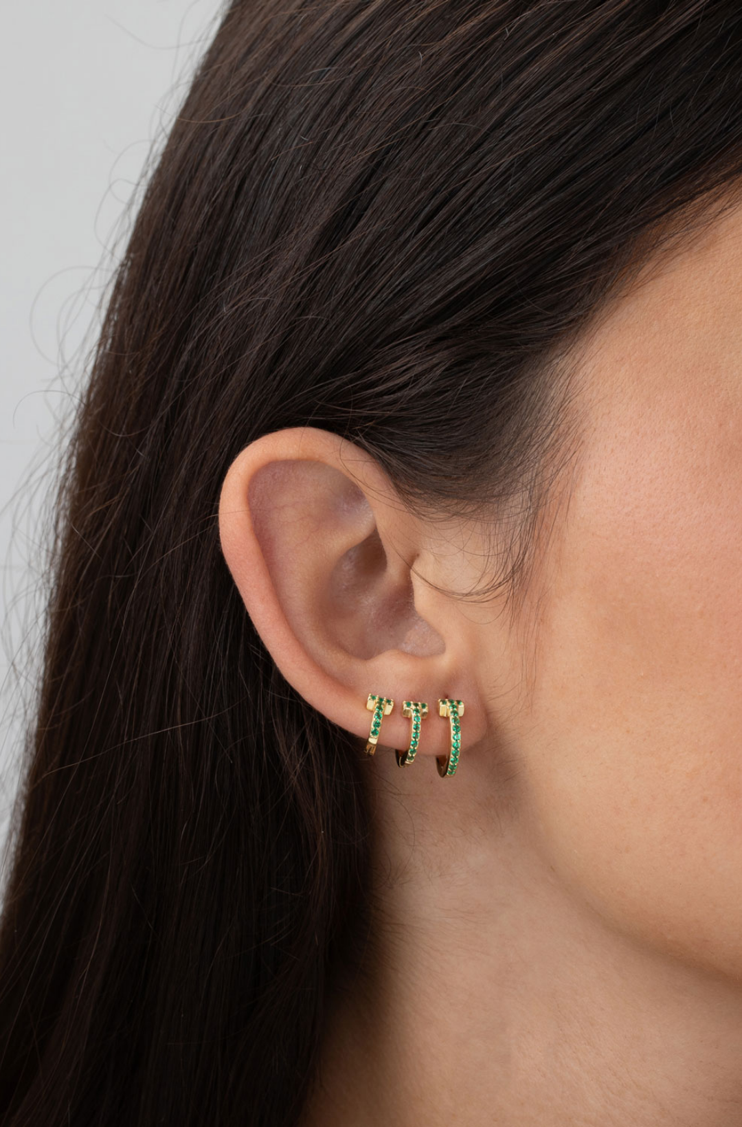 Tiana Golden Hoops 5.6mm - pair