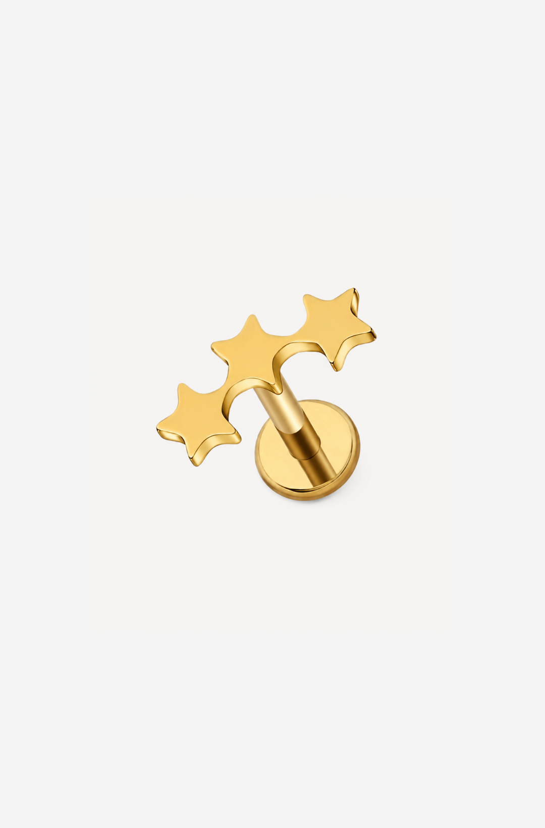 Triple Star Titanium Piercing