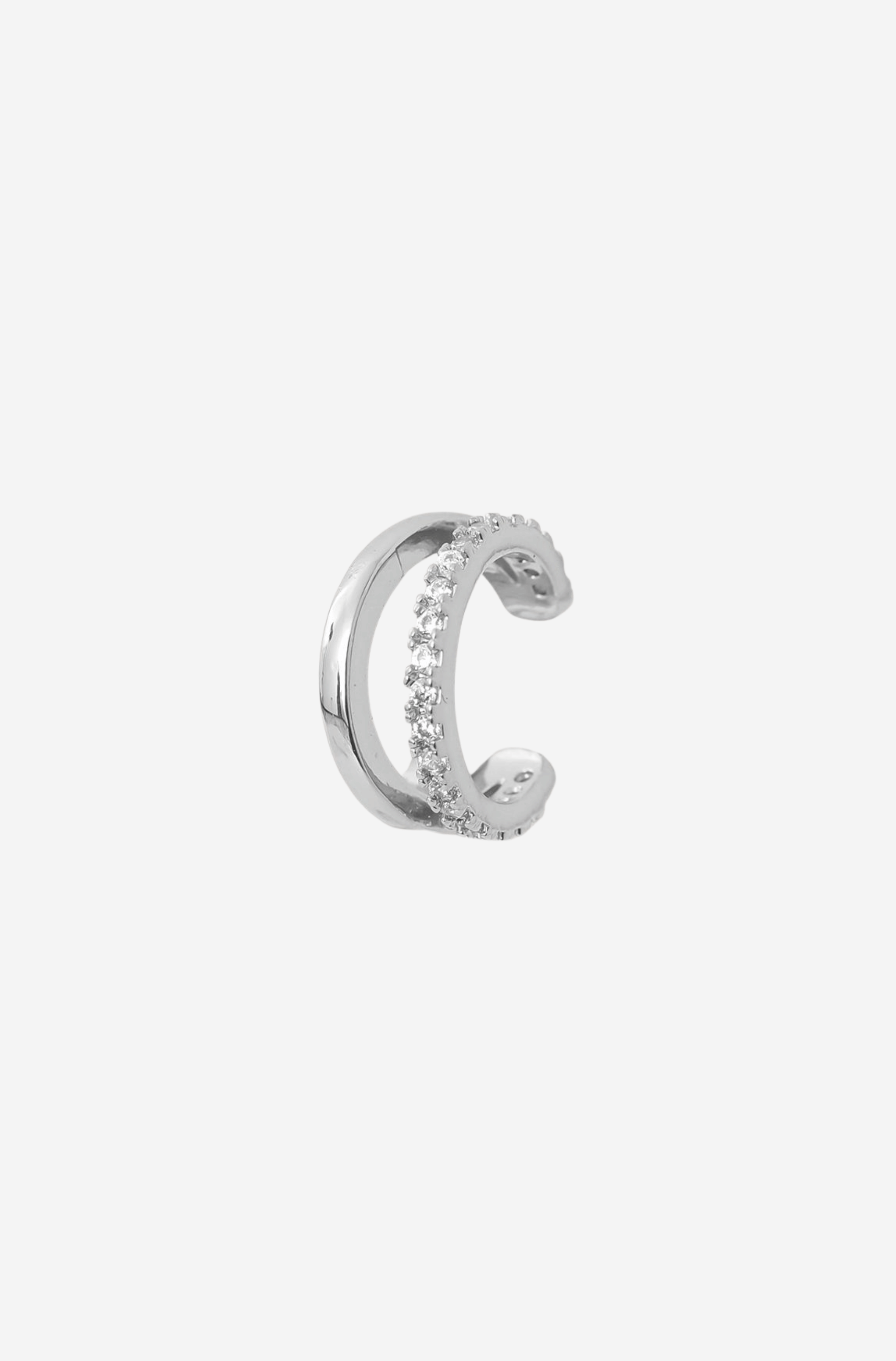 Silver Shine Earcuff