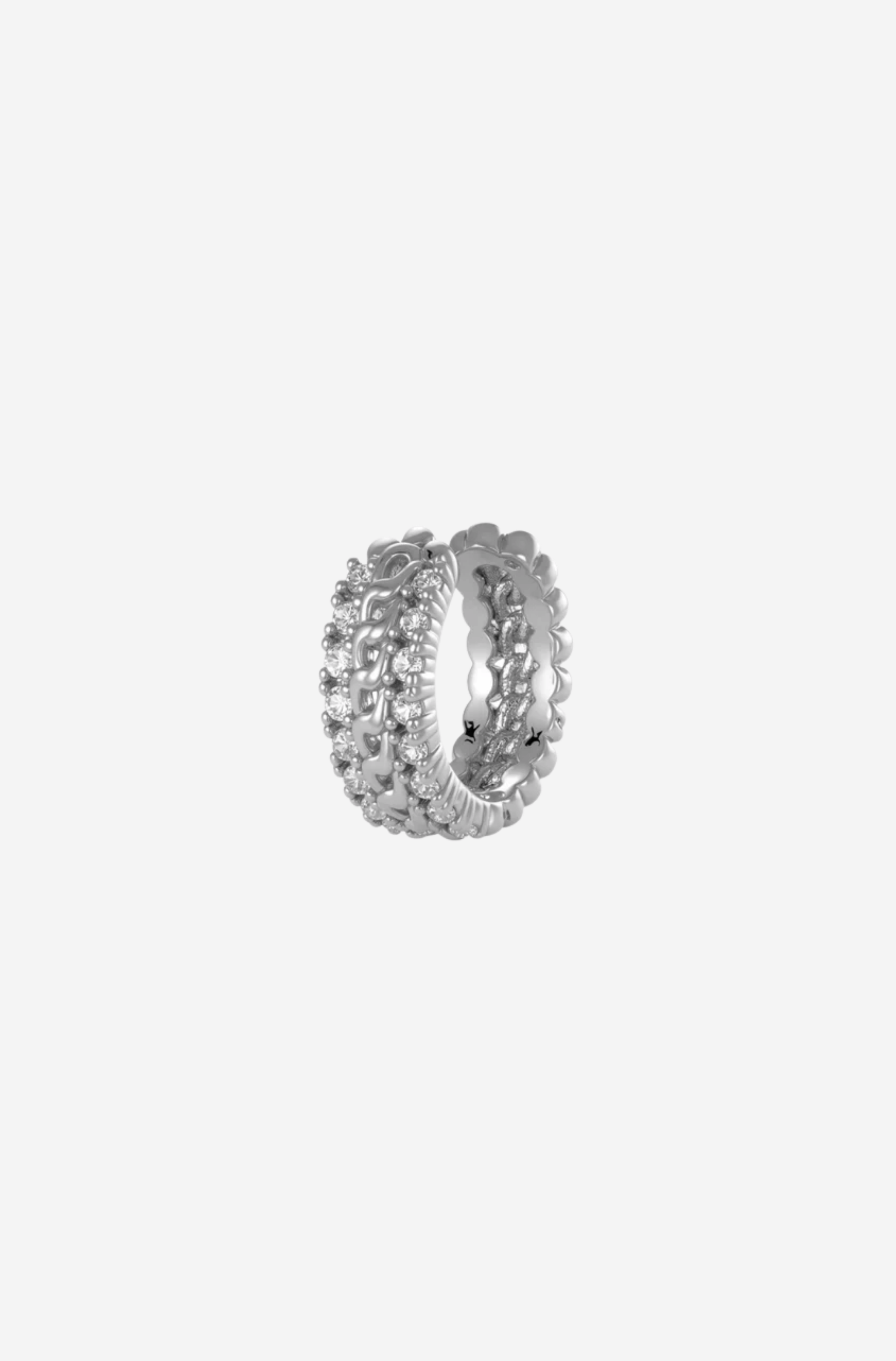 Silver Solis Earcuff
