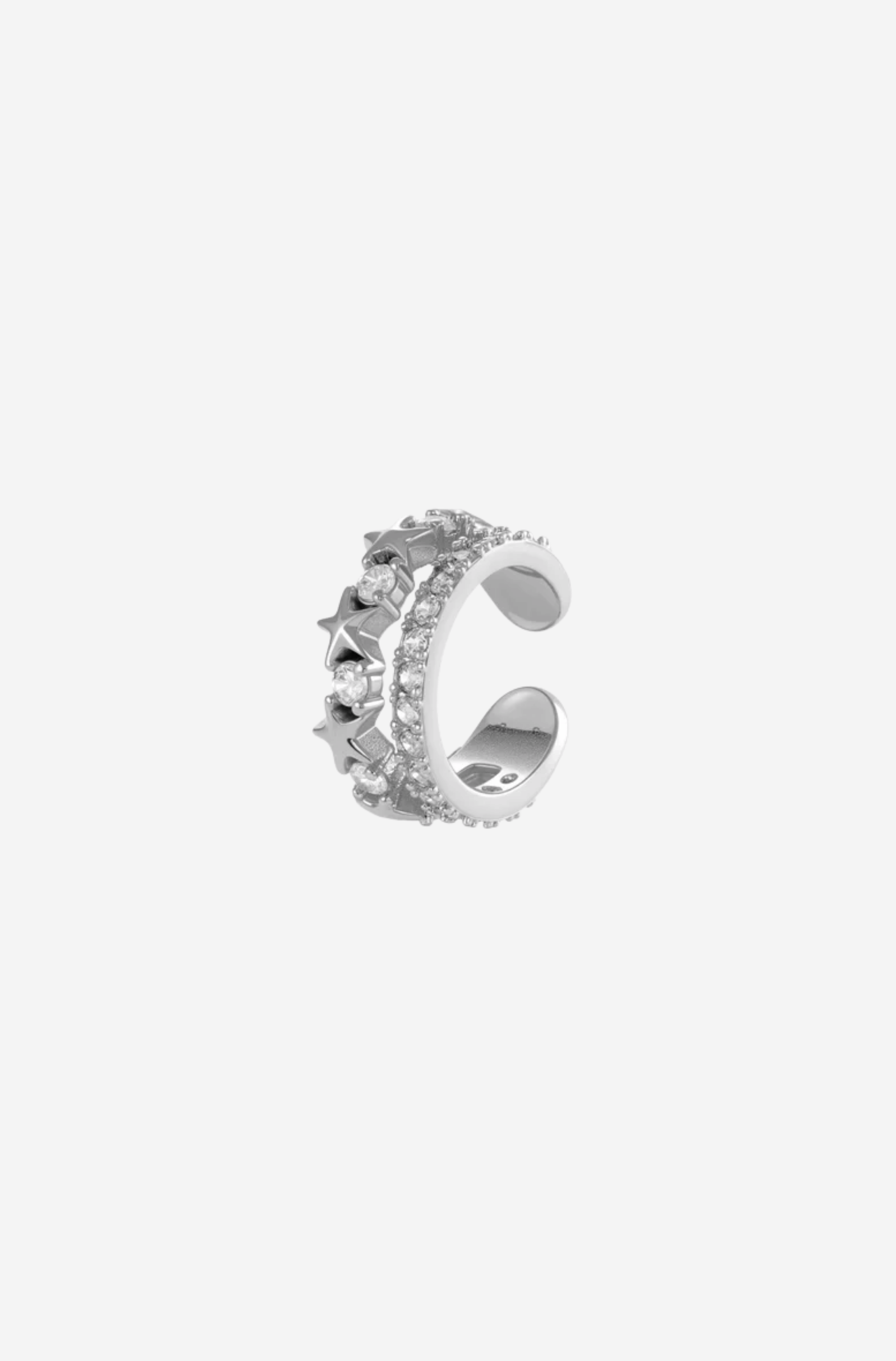 Silver Elise Earcuff