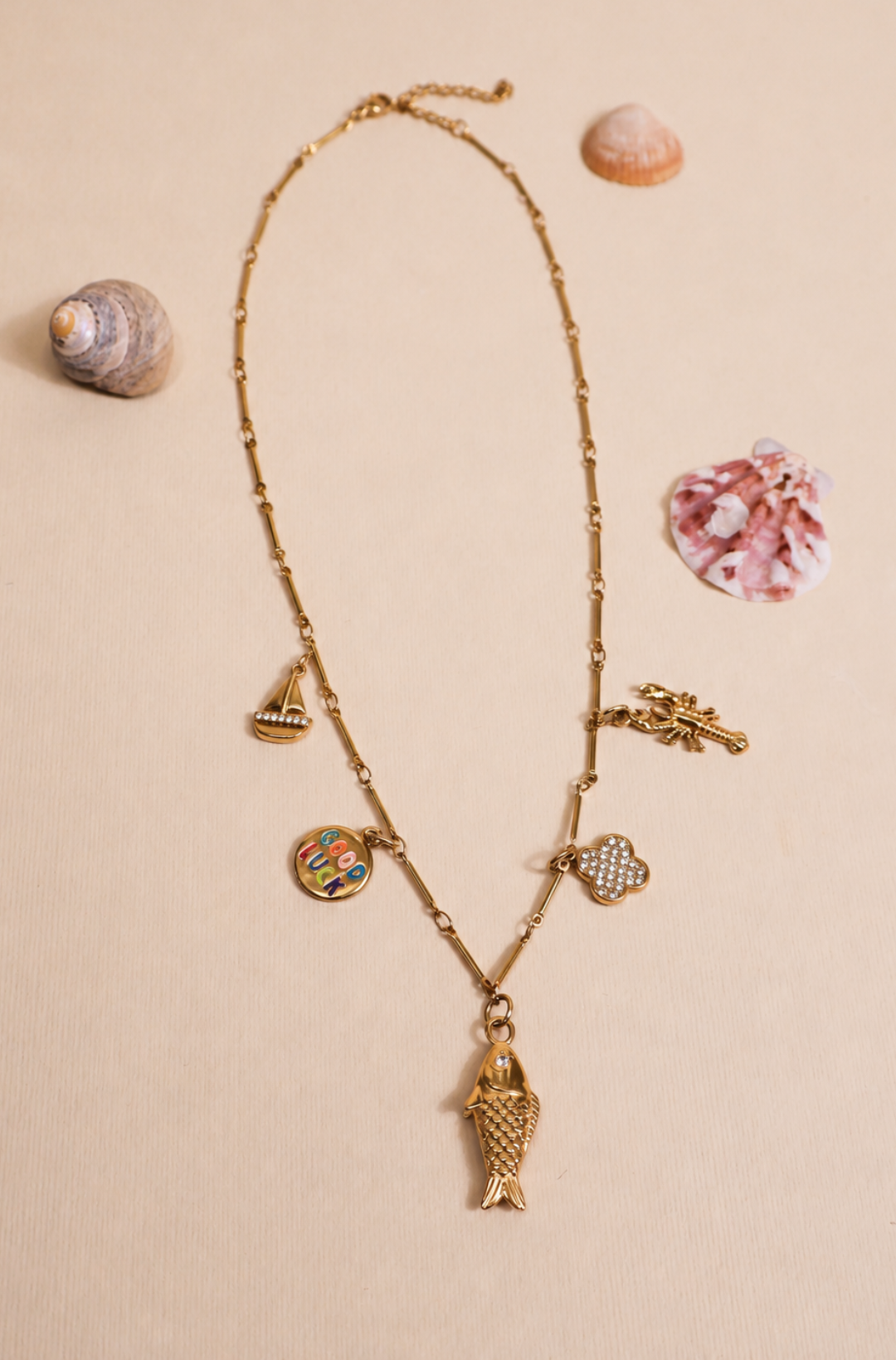 Breeze Charm Necklace