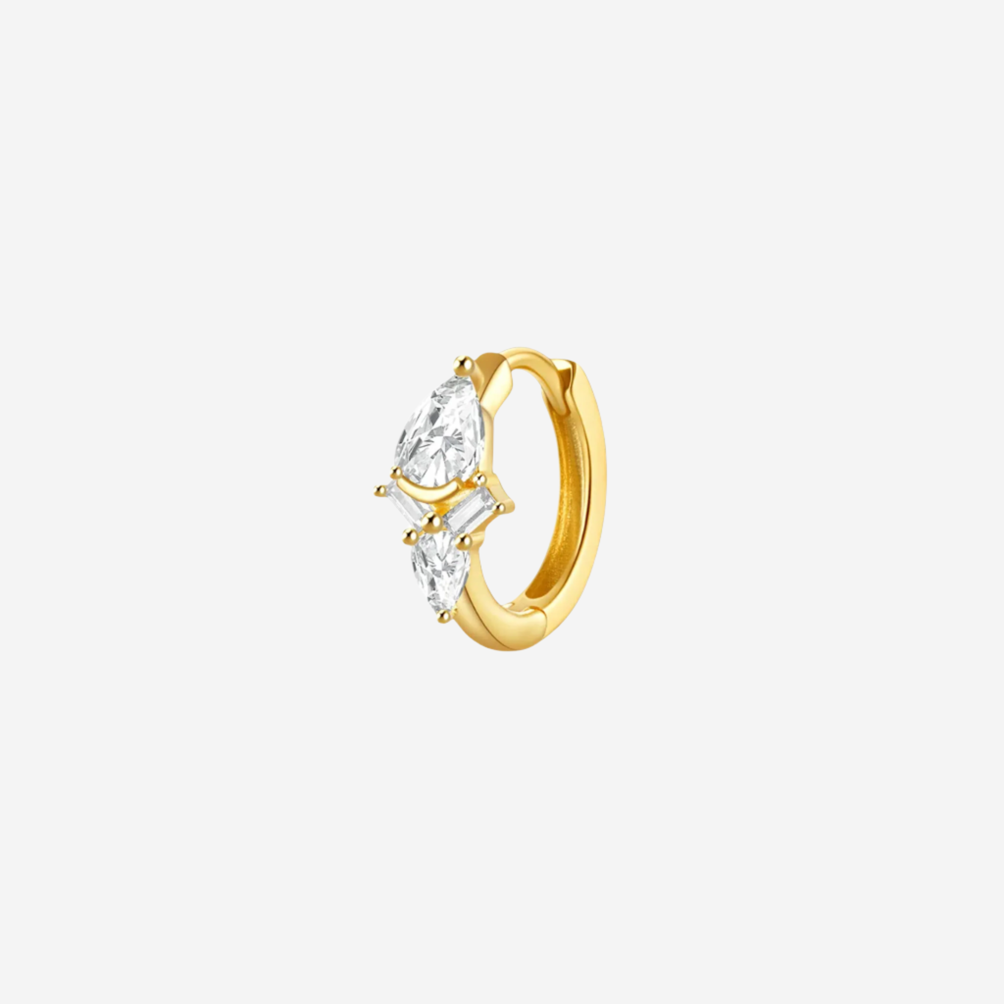 White Emma Hoop