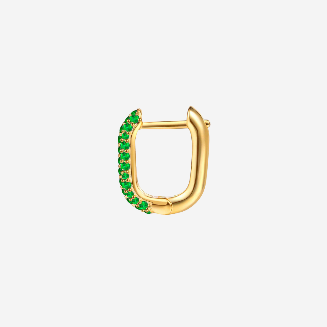 Green Bun Hoop