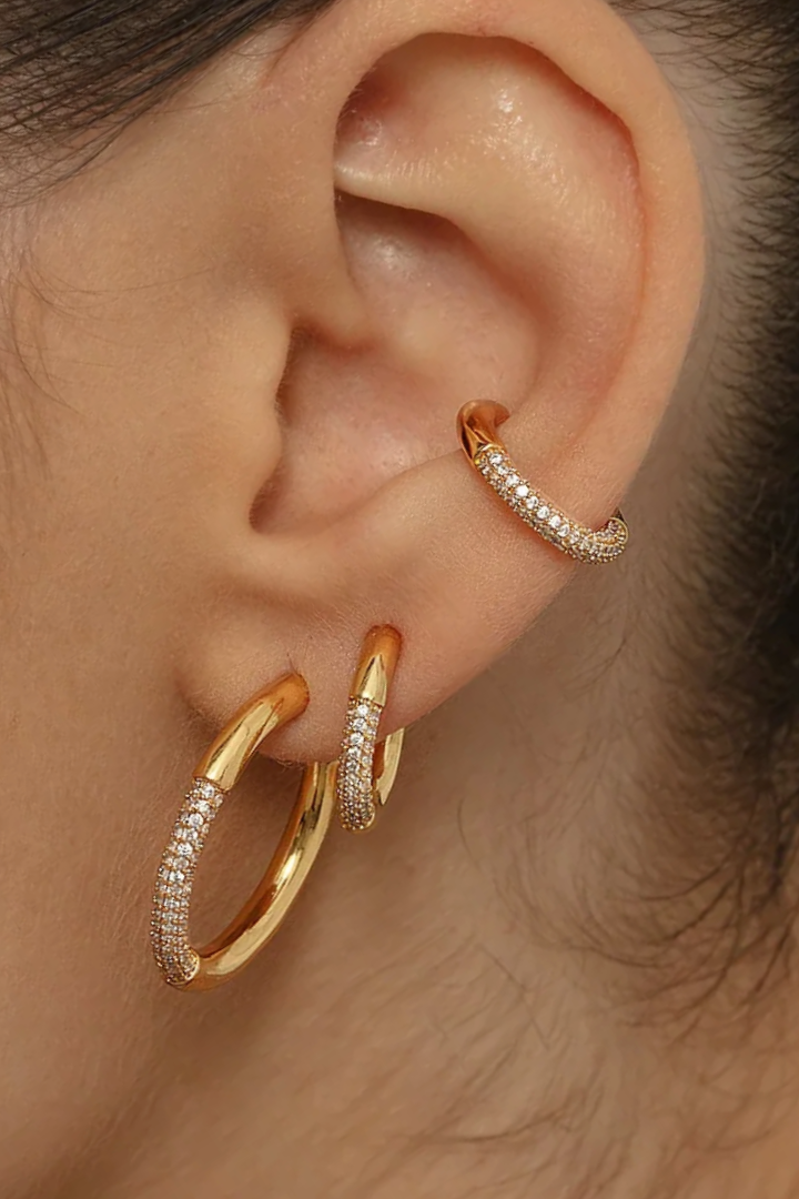 Maxi Catalina Hoops - Pair