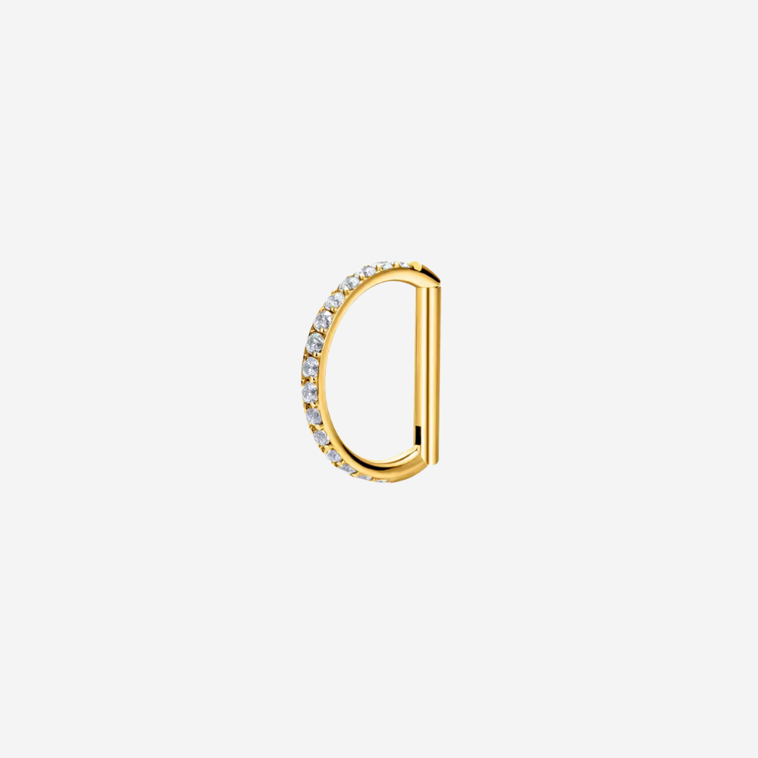 D-Ring Crystal Clicker - 8mm