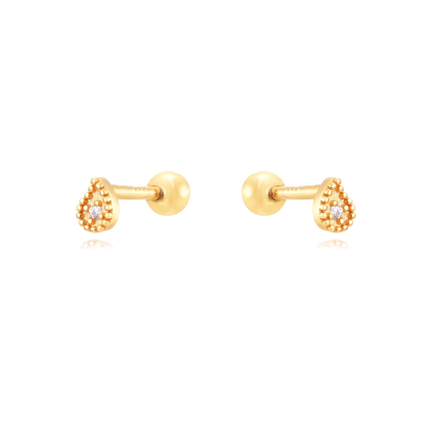 White Drop Piercing