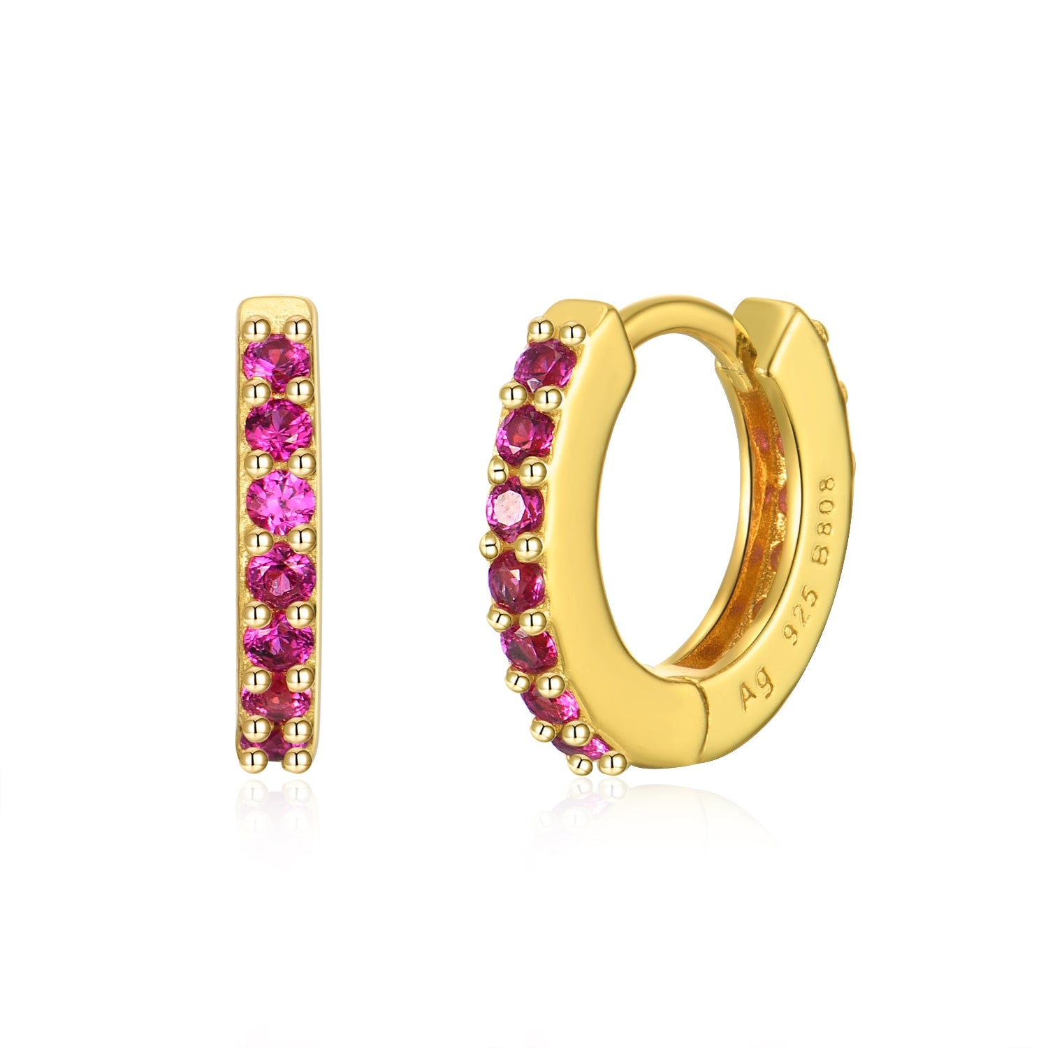 Mini Pink Pulau Hoops
