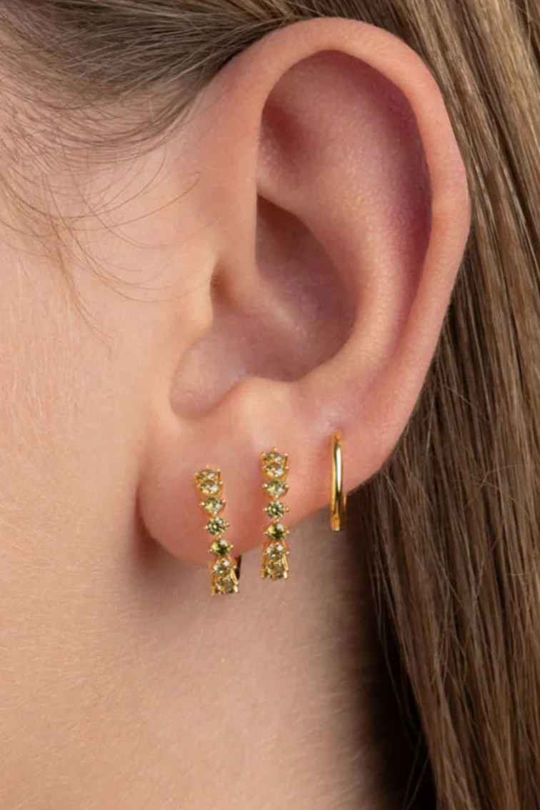 Brincos Pink Riviera