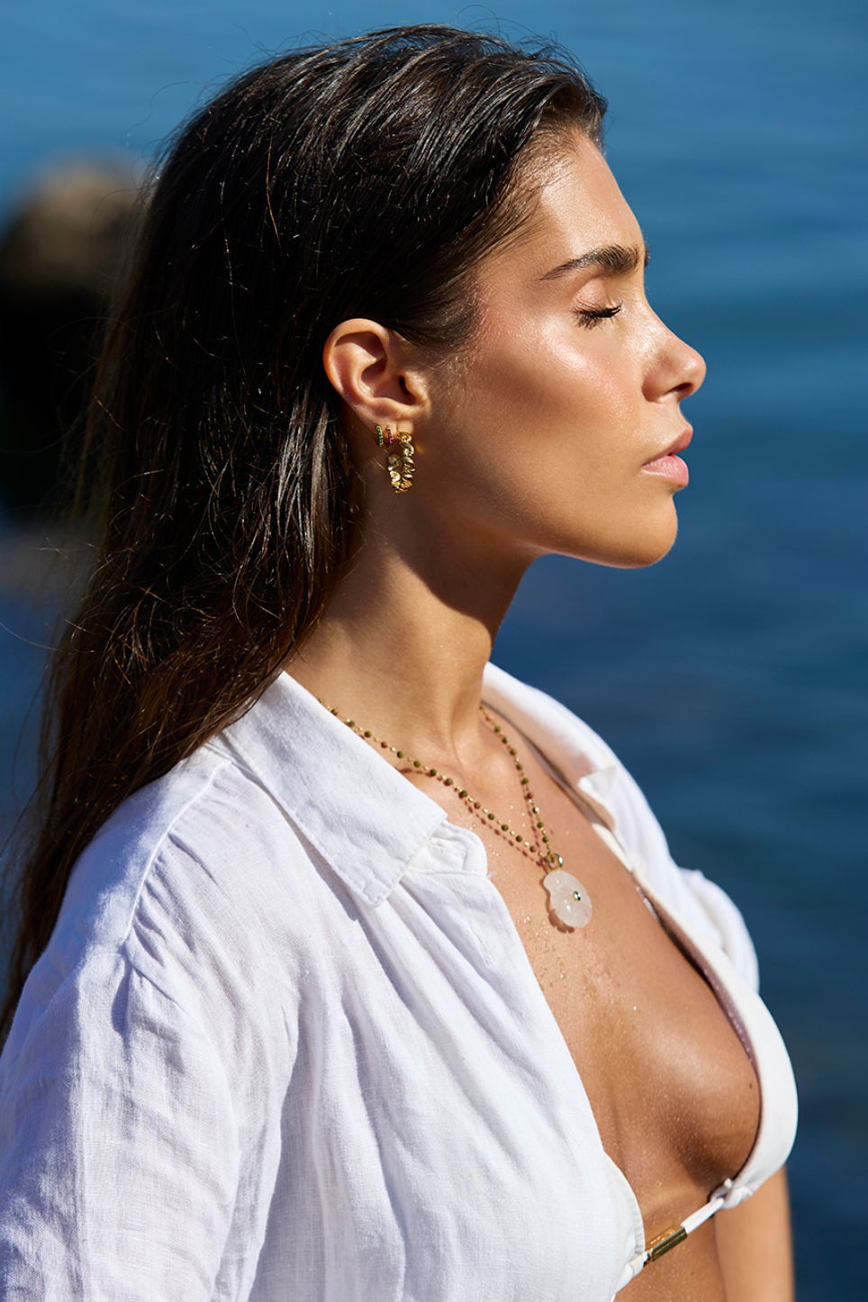 Shore Beaded Necklace