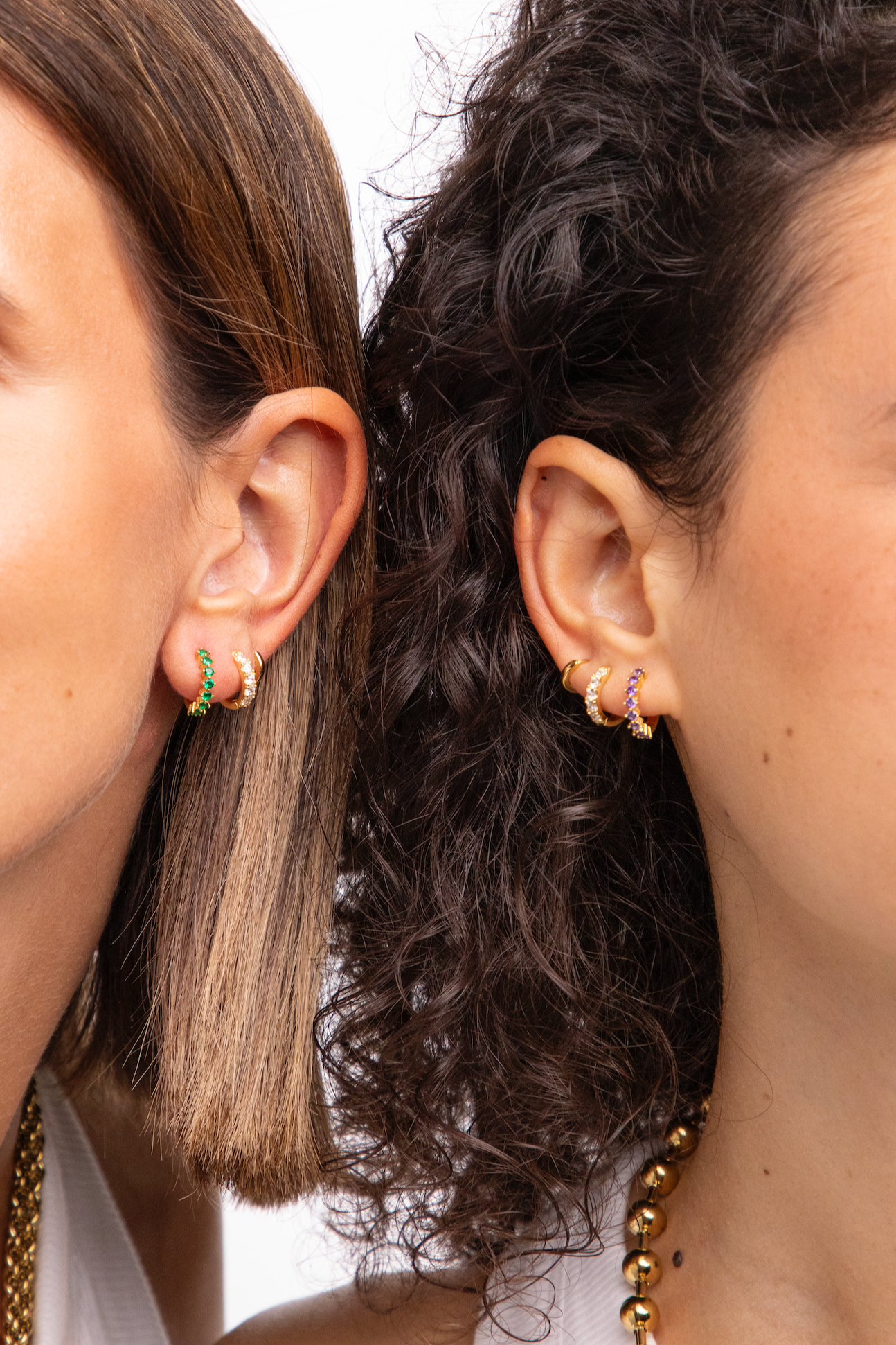 Brincos Green Riviera