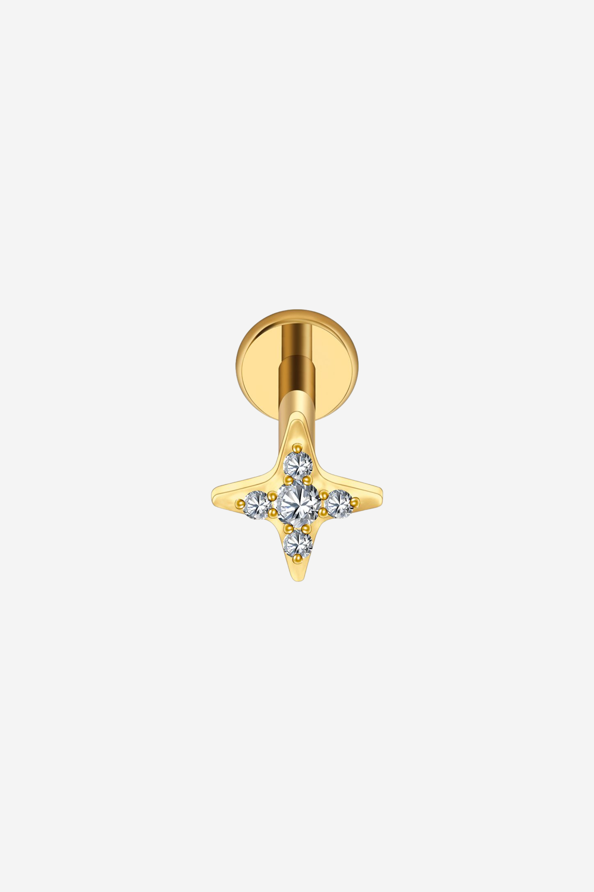 Piercing Four em Titânio