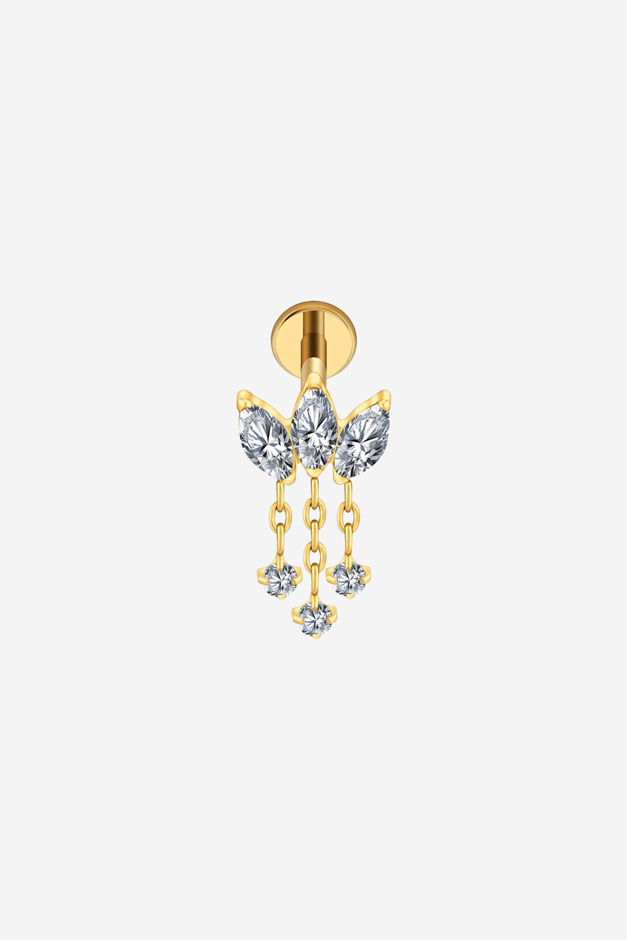 Piercing Ivy Lotus em Titânio
