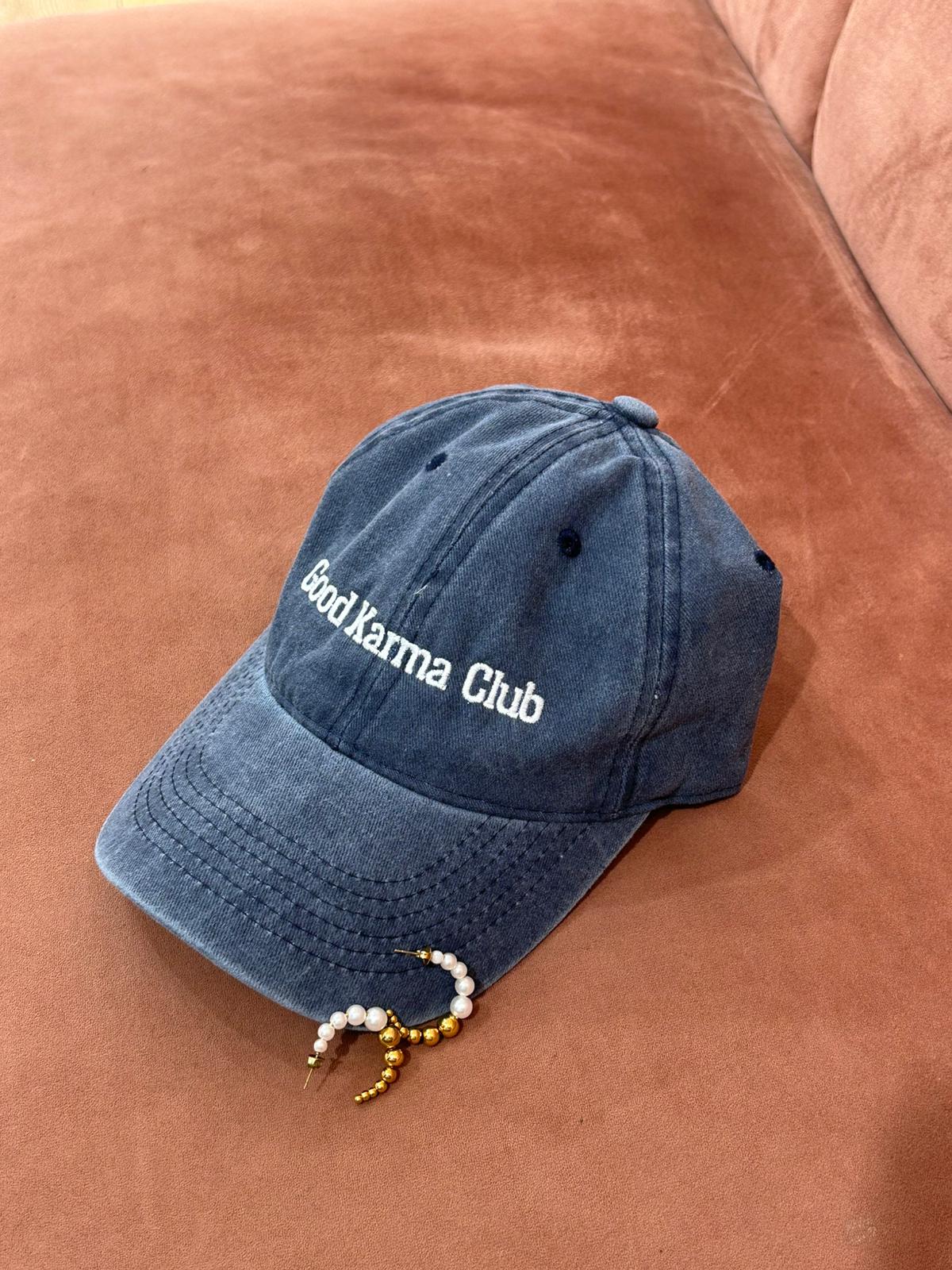 Good Karma Club Cap Azul