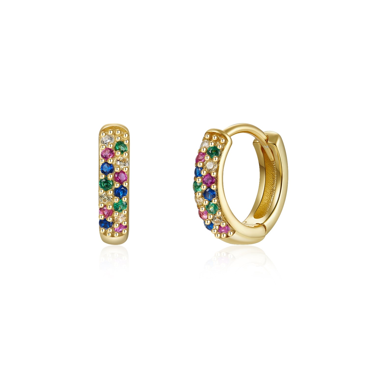 Rainbow Céline Hoops
