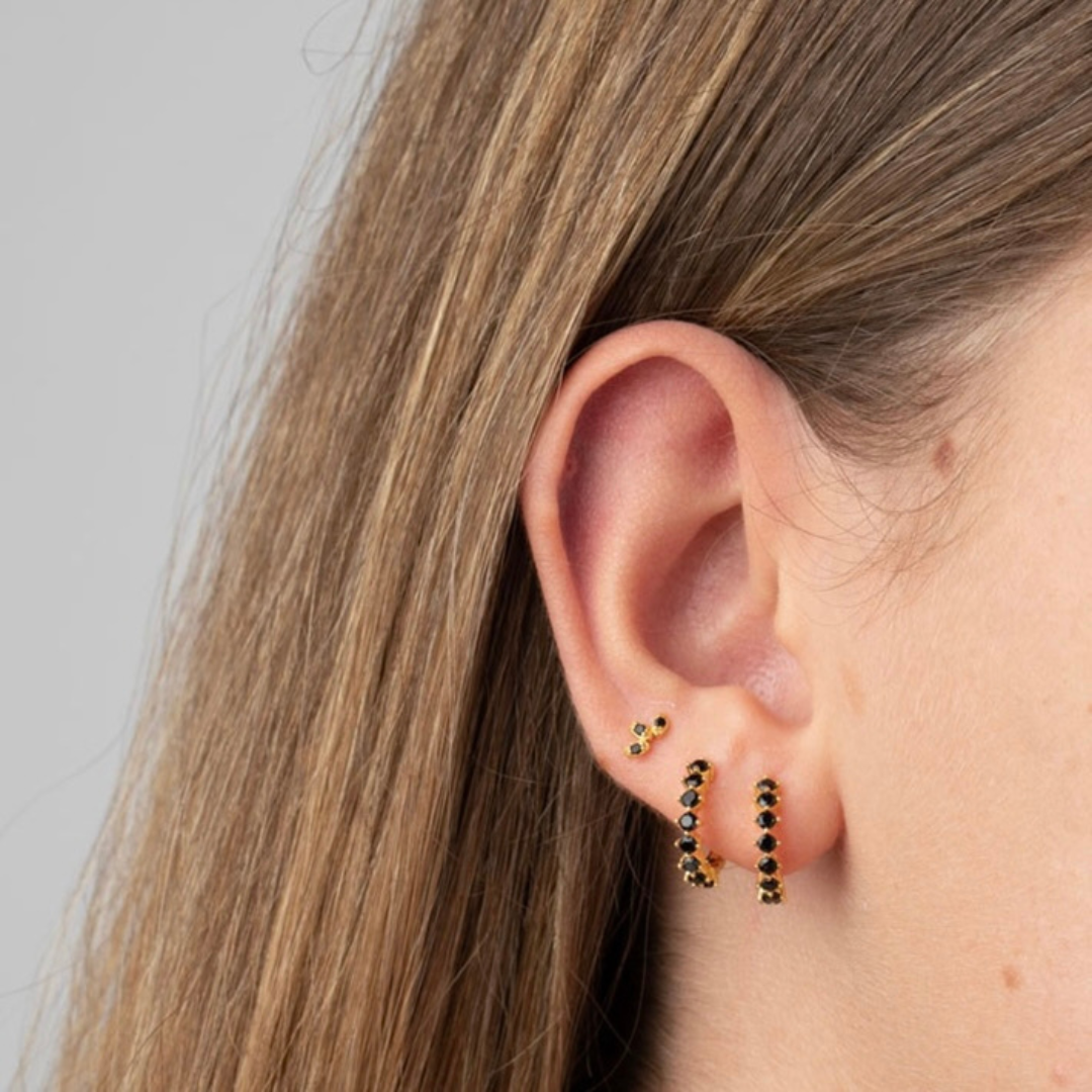 Black Riviera Hoop