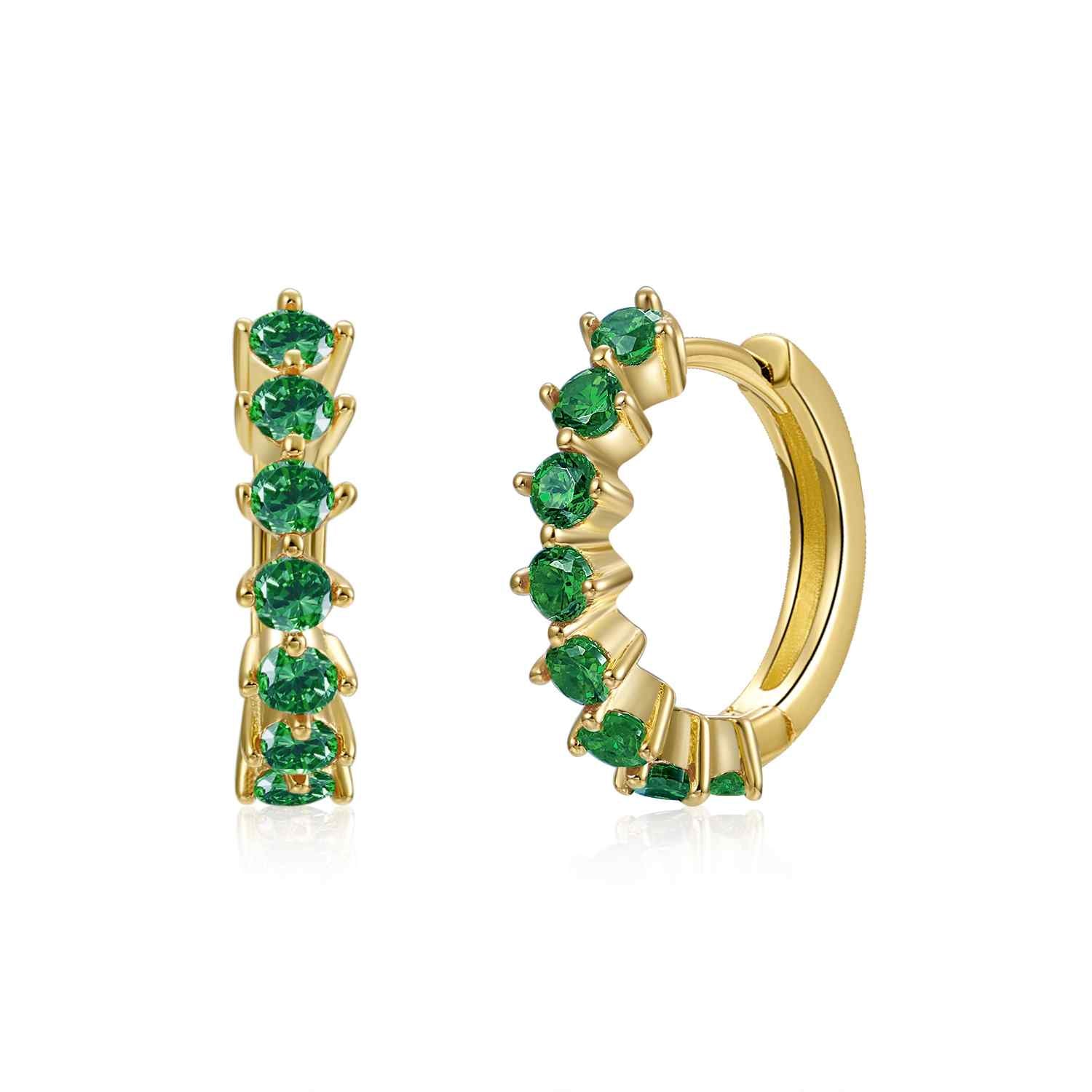 Green Riviera Hoops