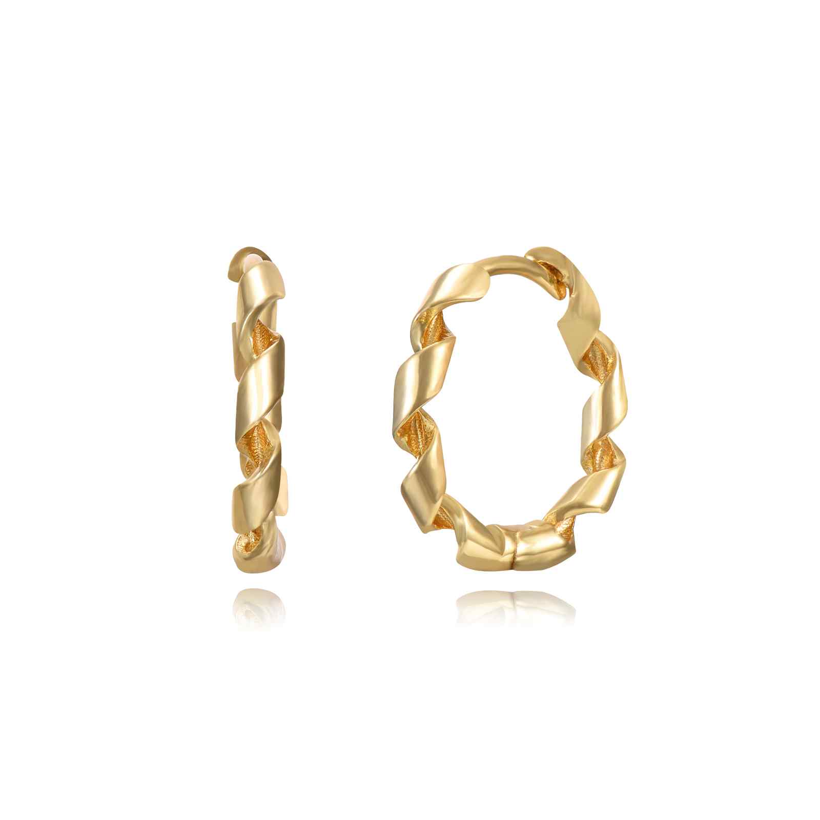 Midi Twist Hoops