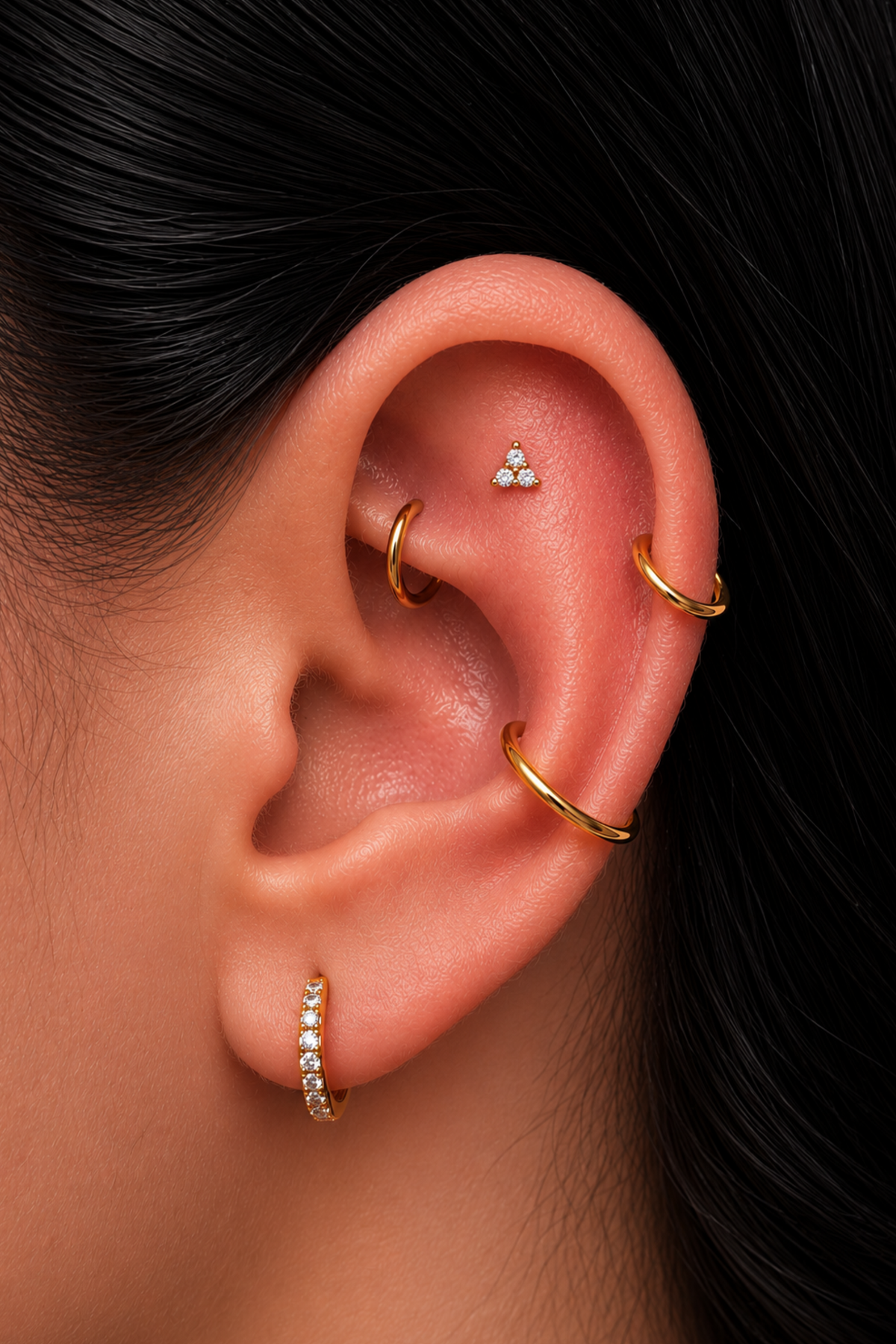 Conch Piercings