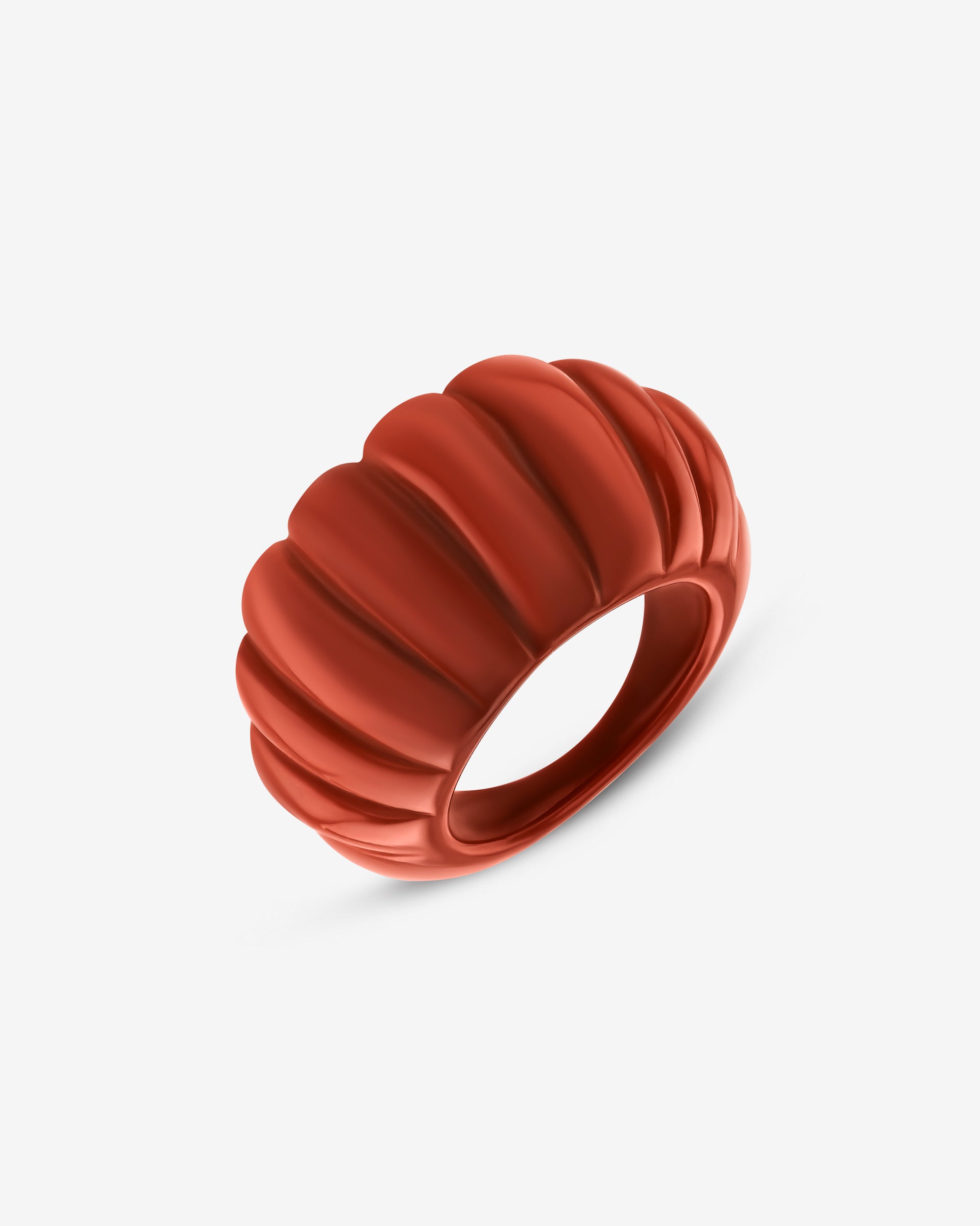 Terracotta Swirl Ring