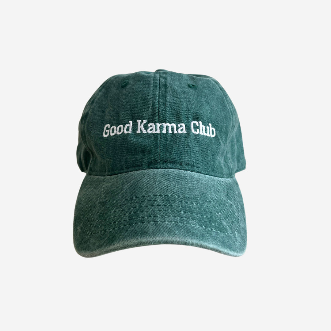 Green Good Karma Club Cap